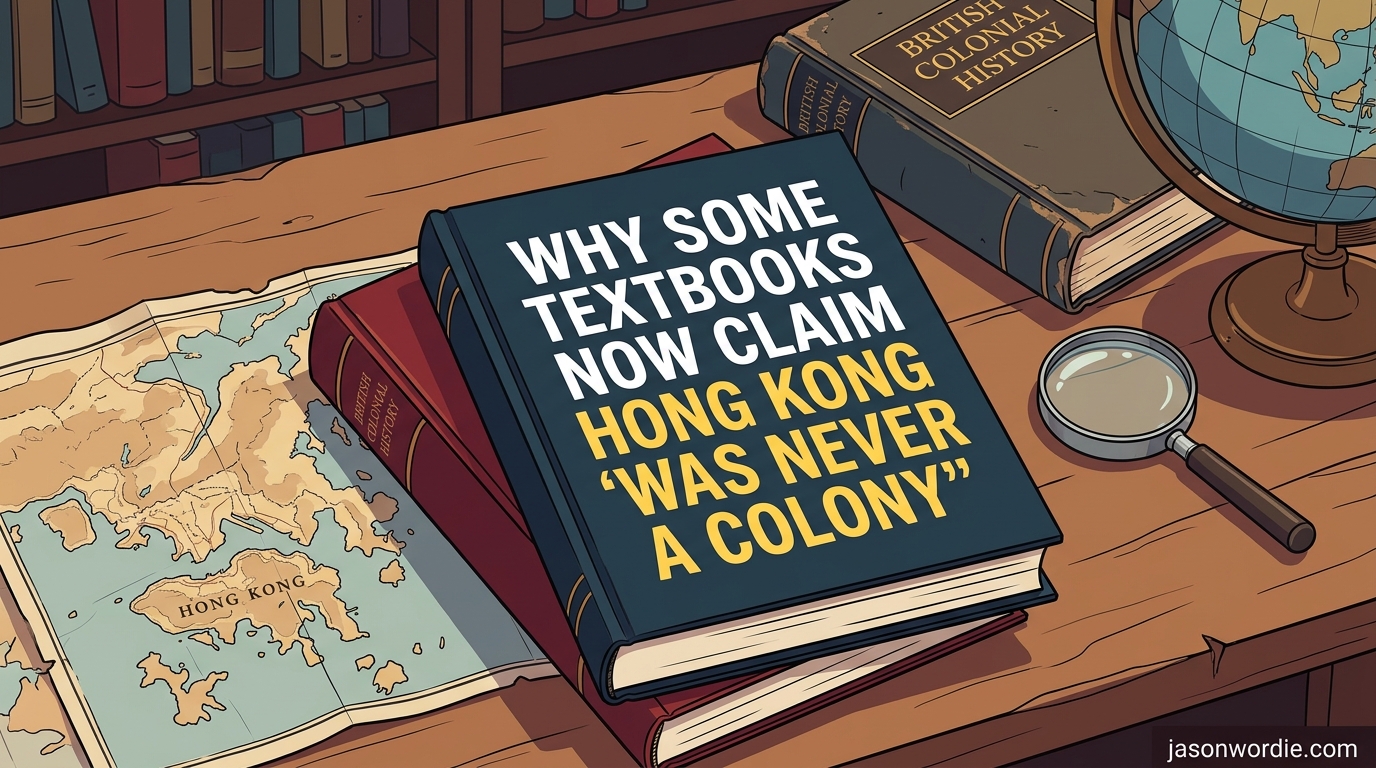 Why Some Textbooks Now Claim Hong Kong 'Was Never a Colony'