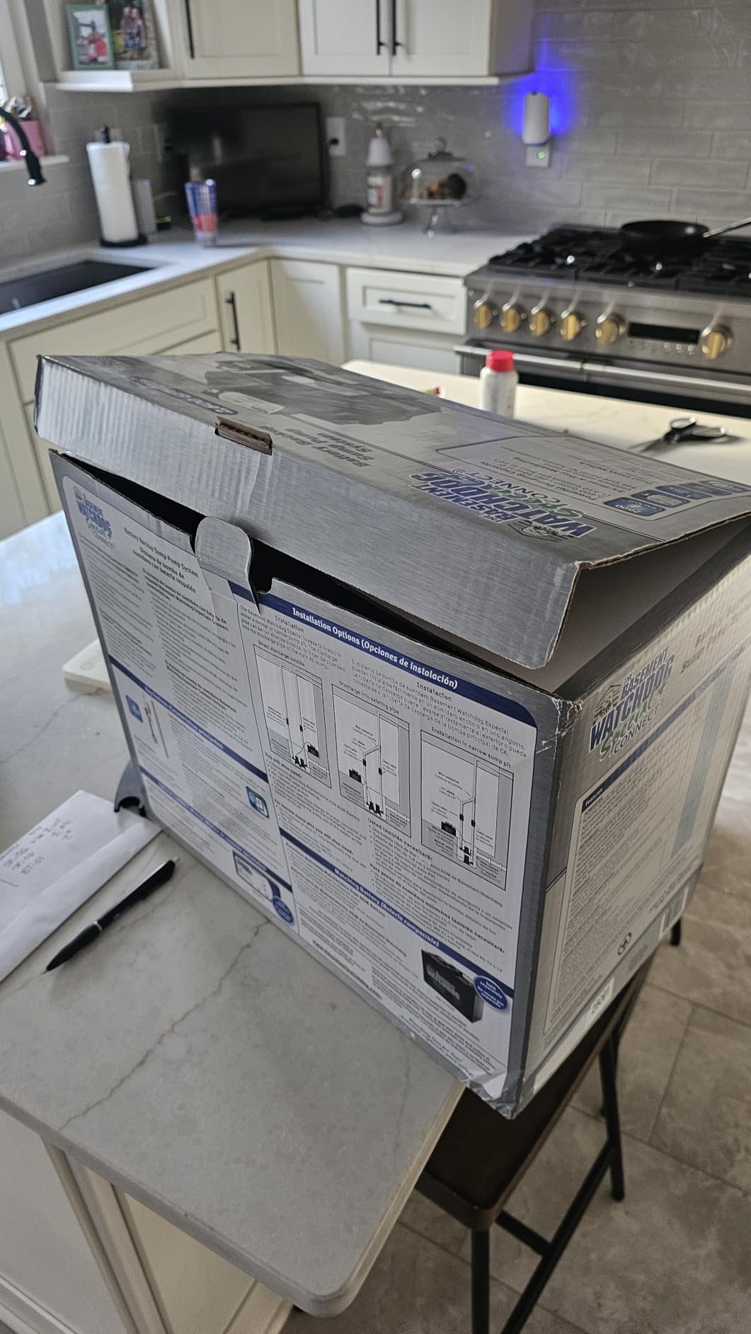 The Basement Watchdog Special CONNECT Battery Backup Sump Pump System w/Copper-Wound Motor, 2,890 GPH (BWSP) customer photo 1