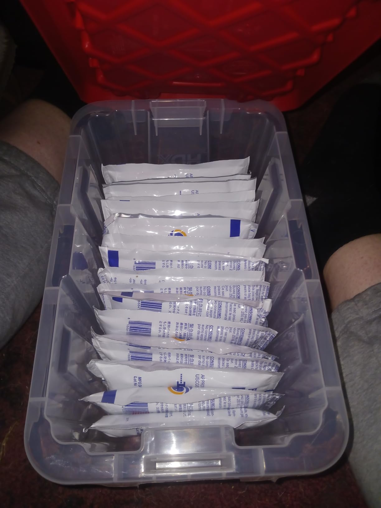 Datrex Emergency Water Packet 4.227 oz - 3 Day/72 Hour Supply (18 Packs), White customer photo 2