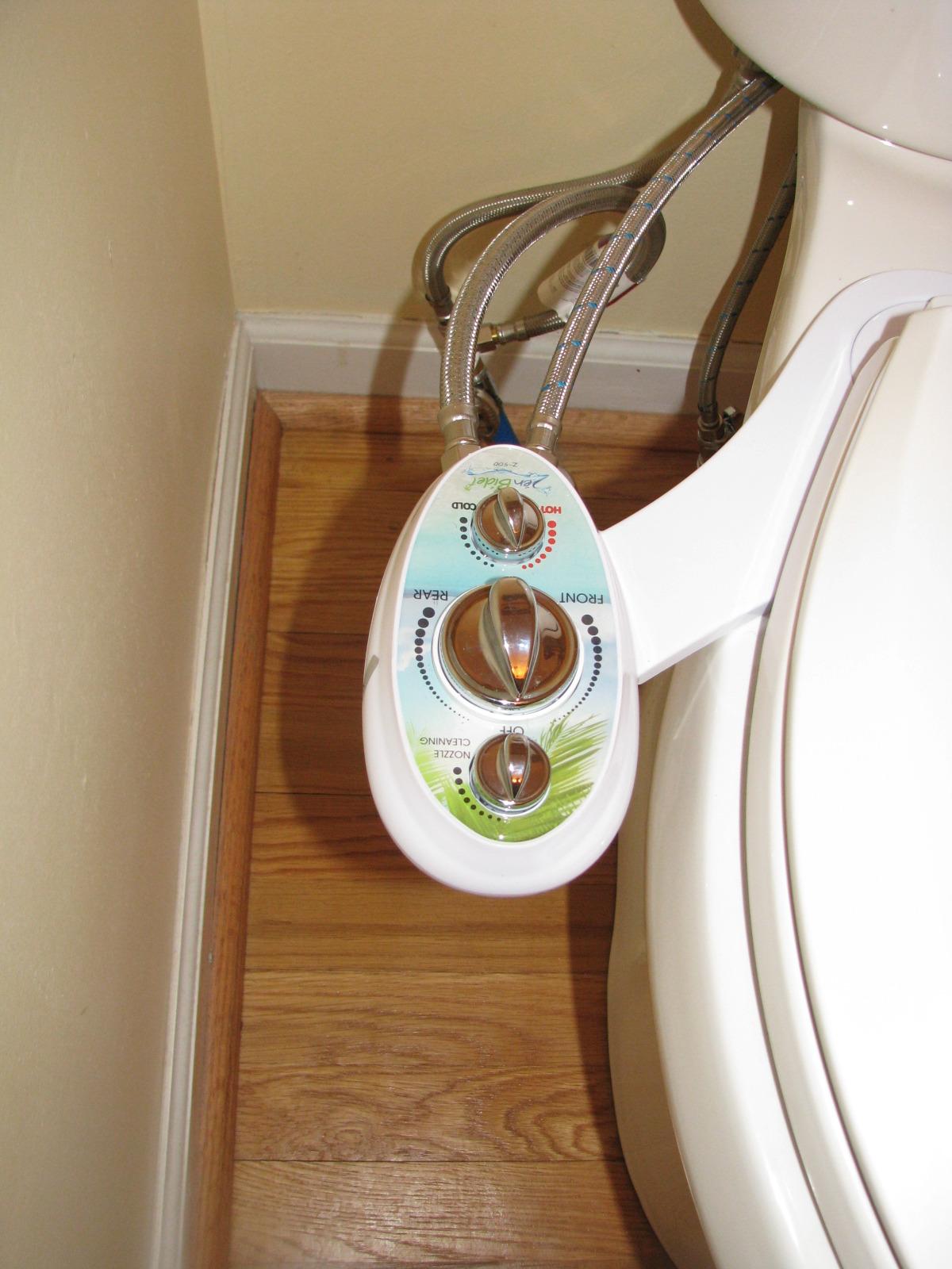 Warm Hot and Cold Bidet Attachment- Dual Nozzle Warm Water Bidet Attachment for Toilet with Self-Cleaning Nozzles and Ceramic Valves - Easy to Install Bidet with Picture Instructions customer photo 1