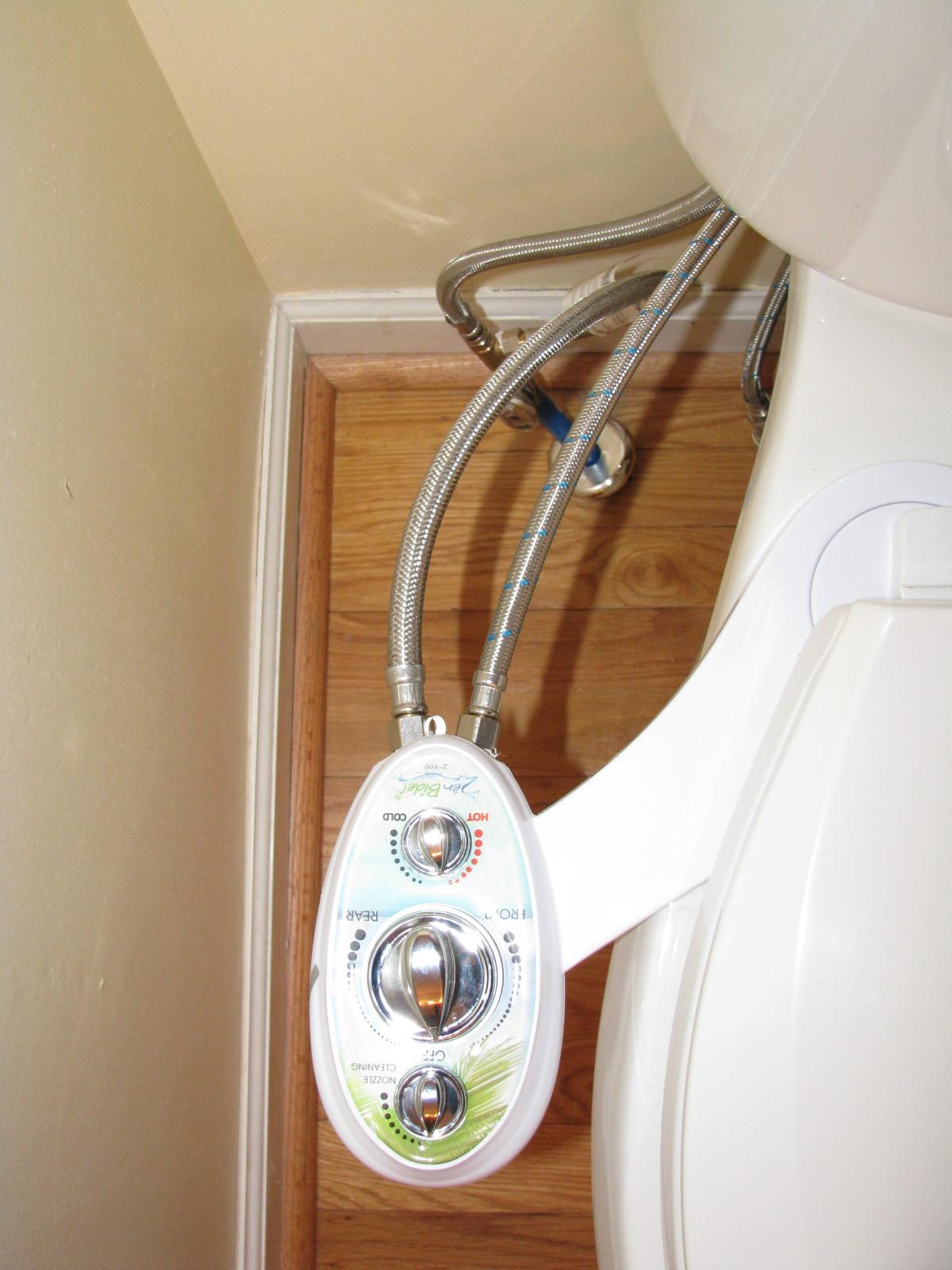 Warm Hot and Cold Bidet Attachment- Dual Nozzle Warm Water Bidet Attachment for Toilet with Self-Cleaning Nozzles and Ceramic Valves - Easy to Install Bidet with Picture Instructions customer photo 2