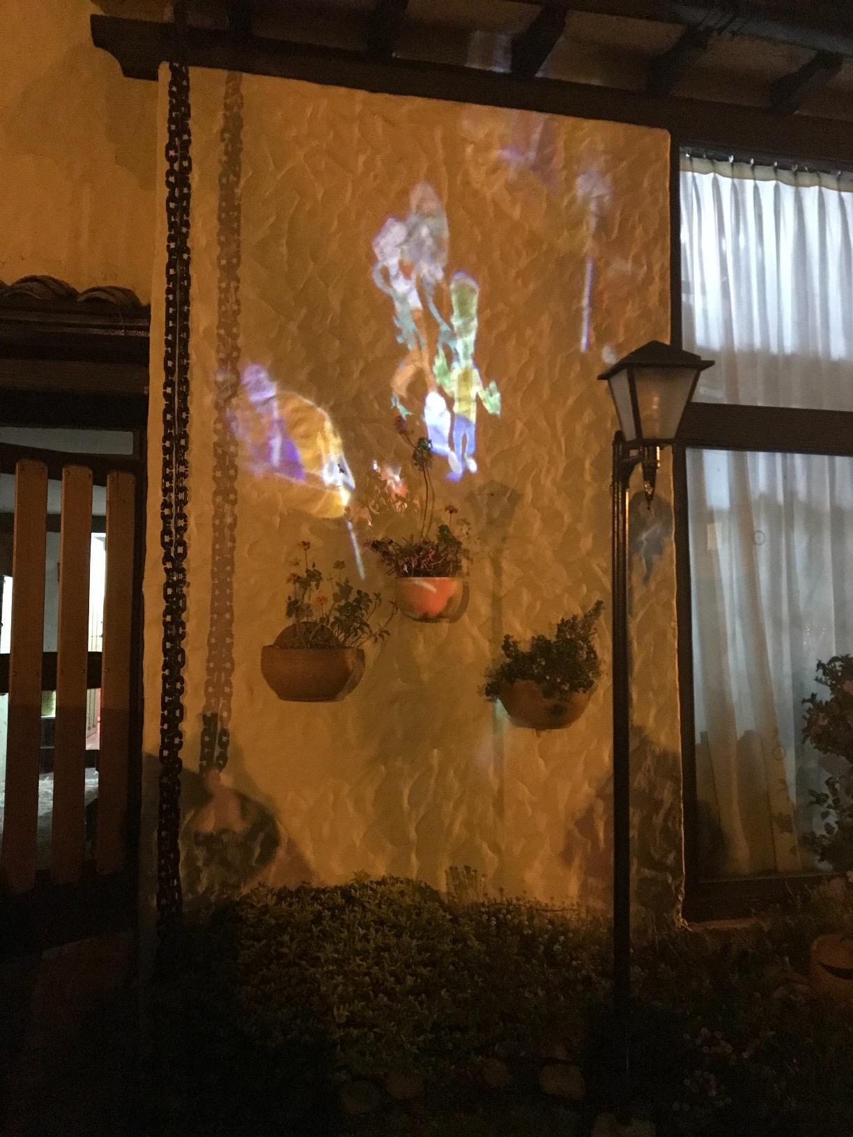 Halloween Outdoor Projector Lights, Syslux Christmas Projector Lights, 16 HD Slides LED Waterproof Light Indoor Lights with Remote Control for Party Garden Halloween Xmas Landscape Decor customer photo 1