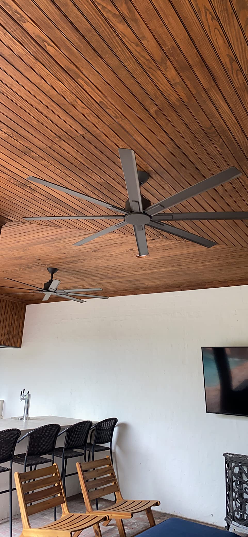 Minka-Aire F896-65-ORB Xtreme H2O 65 Inch Outdoor Ceiling Fan with DC Motor in Oil Rubbed Bronze Finish customer photo 1