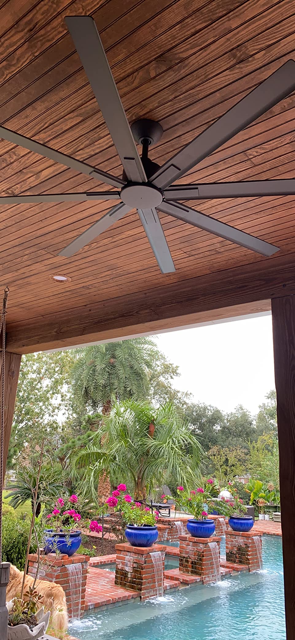 Minka-Aire F896-65-ORB Xtreme H2O 65 Inch Outdoor Ceiling Fan with DC Motor in Oil Rubbed Bronze Finish customer photo 2