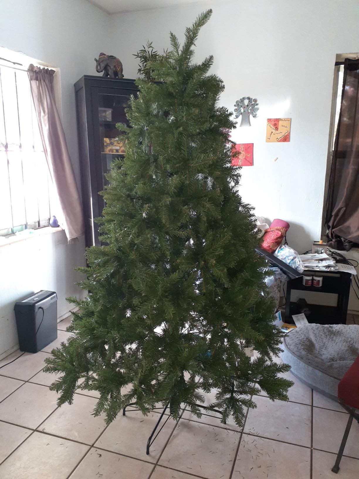 Best Choice Products Douglas Fir Christmas Tree, 7.5ft Unlit Artificial Full Fir Holiday Decoration, Realistic Appearance w/Metal Stand customer photo 2