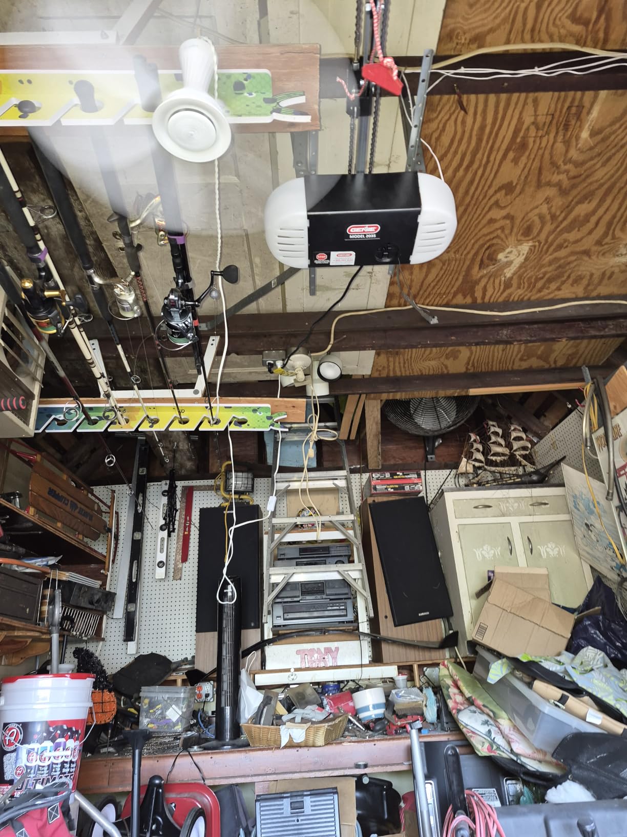 Genie Chain Drive 550 Garage Door Opener, Heavy Duty Chain Drive Opener, Model 2035-TKO customer photo 1