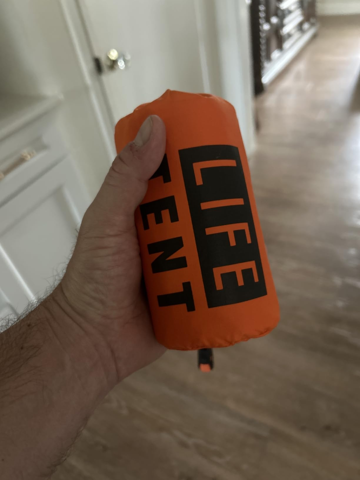 Go Time Gear Survival Life Tent | 2 Person Mylar Emergency Shelter Tube Tent + Paracord | All-Weather Protection for Camping, Hiking, & Survival Kits | Includes Emergency Whistle customer photo 1