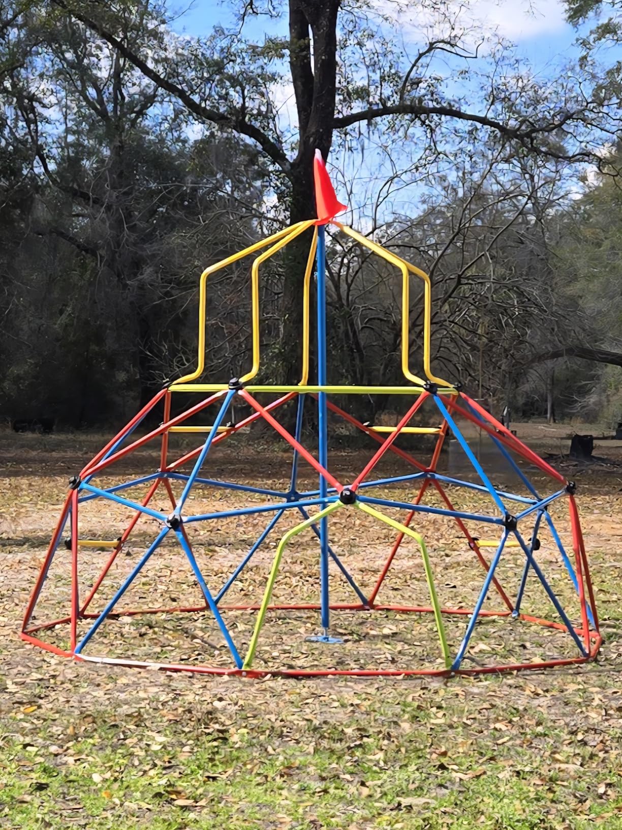 Zupapa 10FT Climbing Dome, Outdoor Jungle Gym for Kids with Climbing Grip, 1000LB Capacity customer photo 2