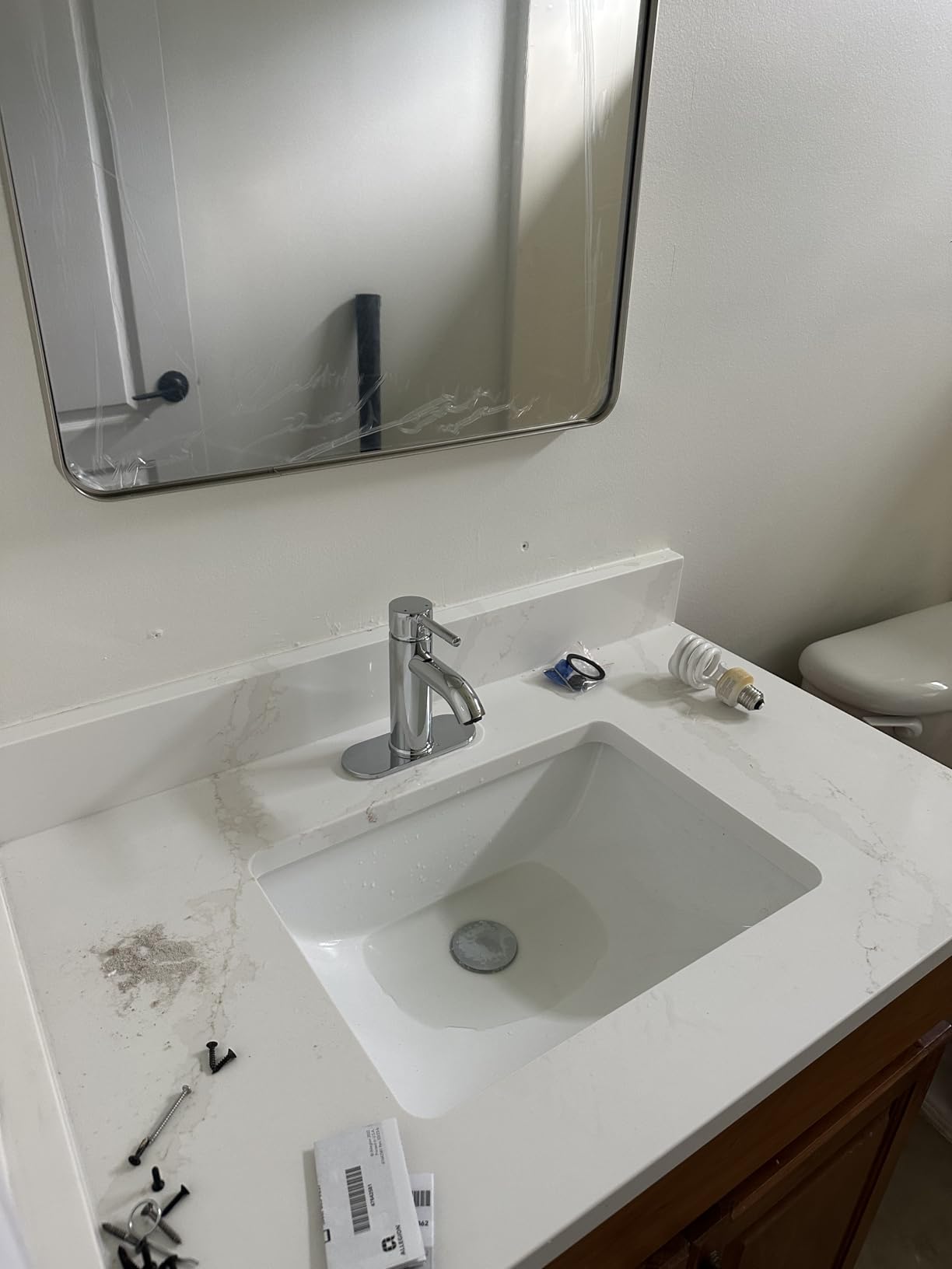VOTON Vessel Sink Faucet Chrome Modern Tall Bathroom Faucets Single Handle One Hole RV Vanity Lavatory Bathroom Sink Faucet customer photo 1