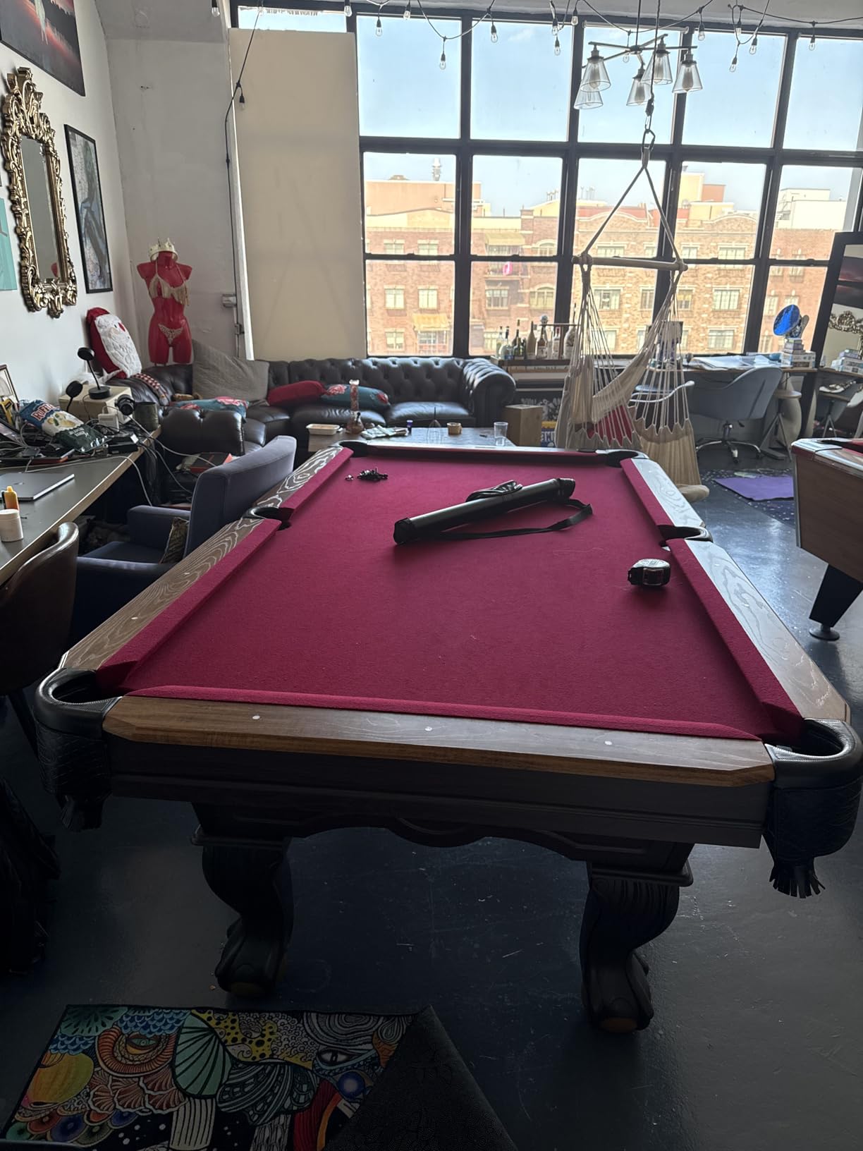 Barrington Billiards Arlington 8 Ft Tournament Pool Table with Accessories customer photo 2