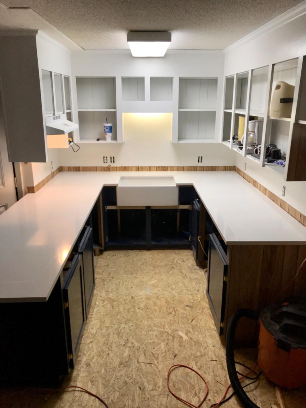 33 Inch Fireclay Farmhouse Sink-Bokaiya 33x20 White Kitchen Sink Farm House Apron Front Undermount Country Porcelain Ceramic Deep Single Bowl Kitchen Sink with Cutting Board& Strainer customer photo 2