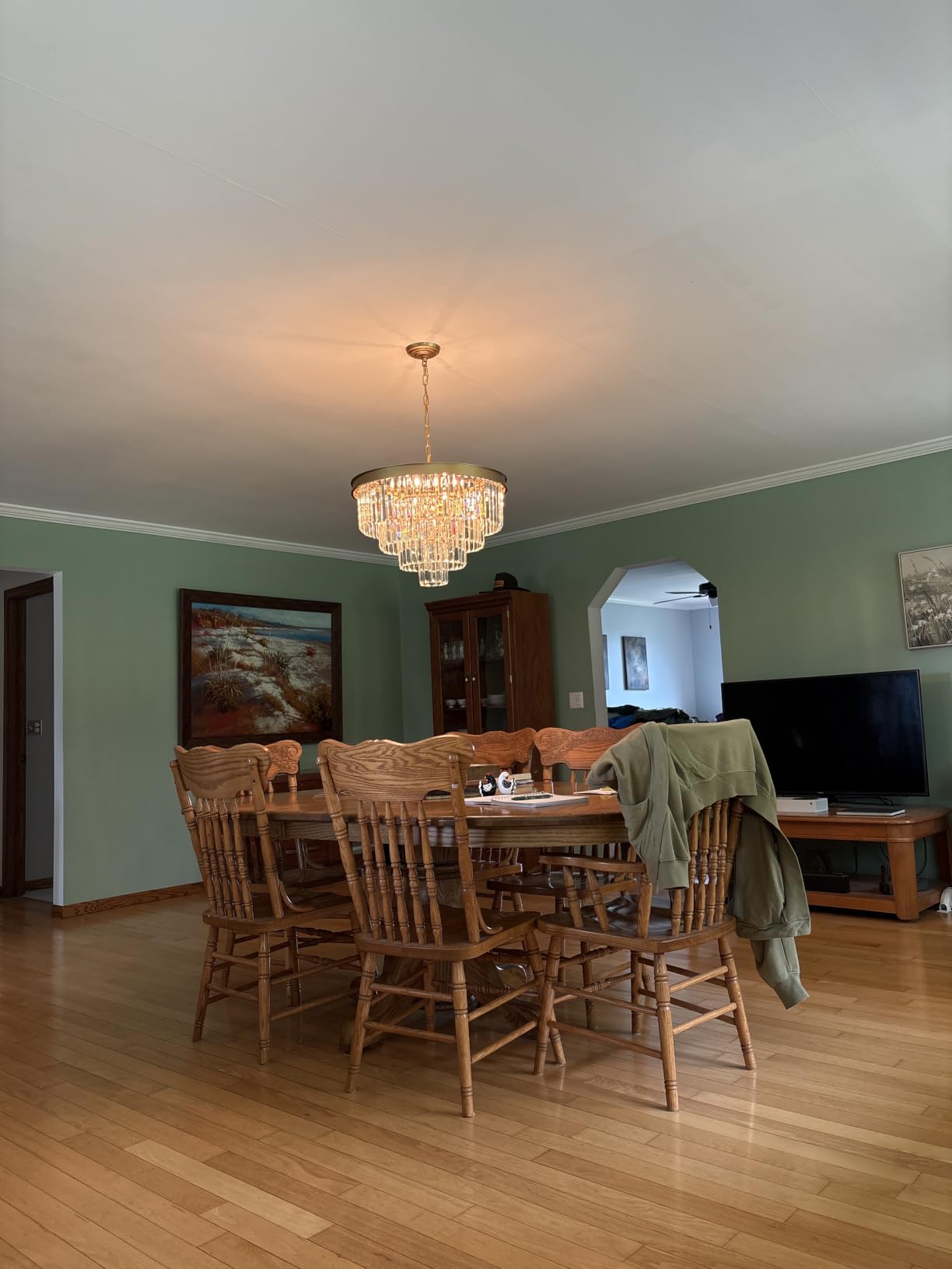 Modern Crystal Chandeliers Gold 24
