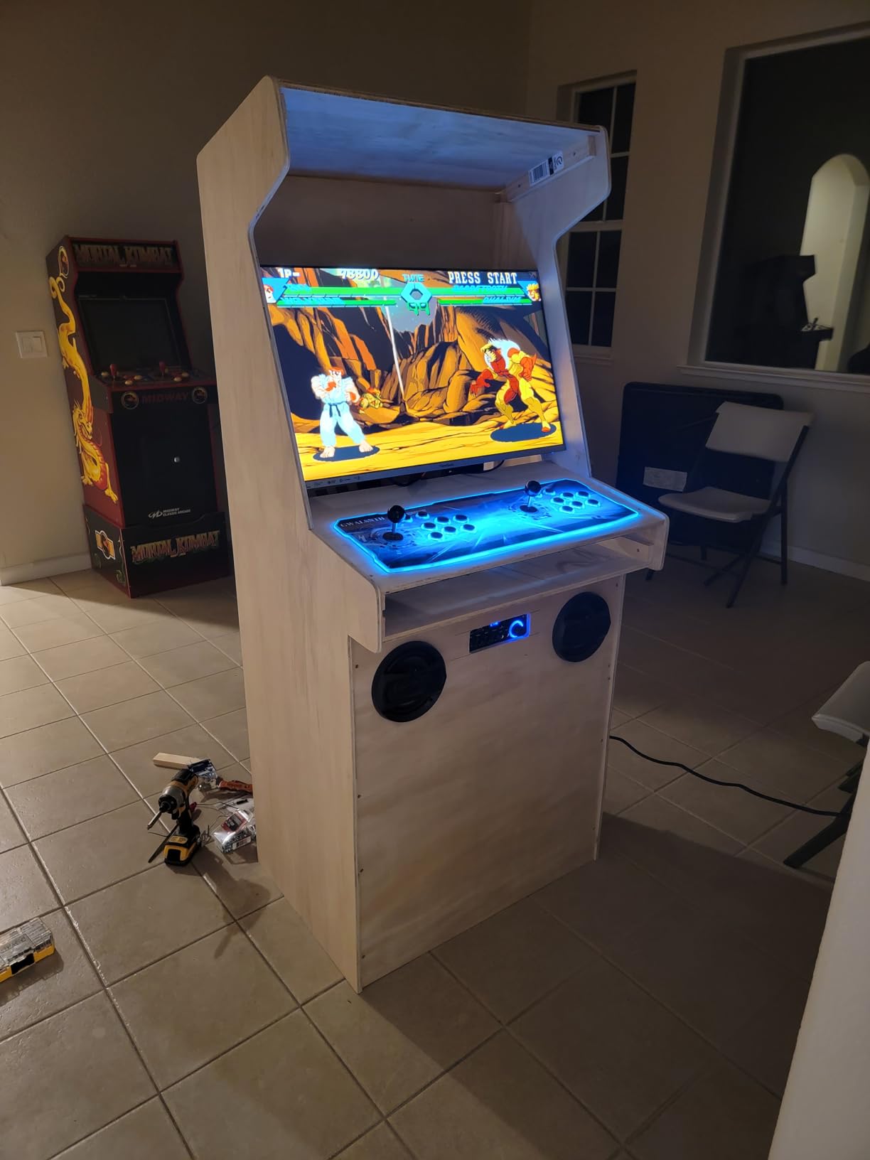GWALSNTH 32000 in 1 Pandora Box 60S Arcade Game Console,1280X720 Display,Search/Save/Hide/Pause Games,Two Separate joysticks,1-4 Players customer photo 1