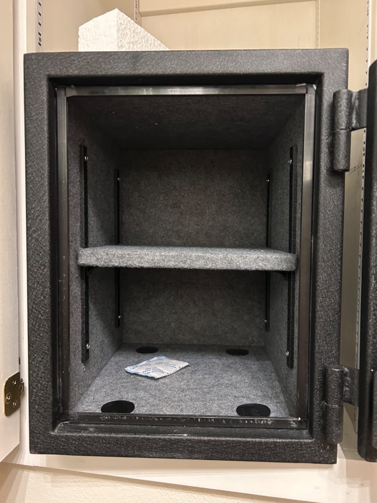 Biometric Fingerprint Fireproof Safe for Home Office | 3.47 Cu Ft Solid Steel Security Safe with Removable Shelf, Stores 29 Fingerprints, 30 Min Fire Protection customer photo 2