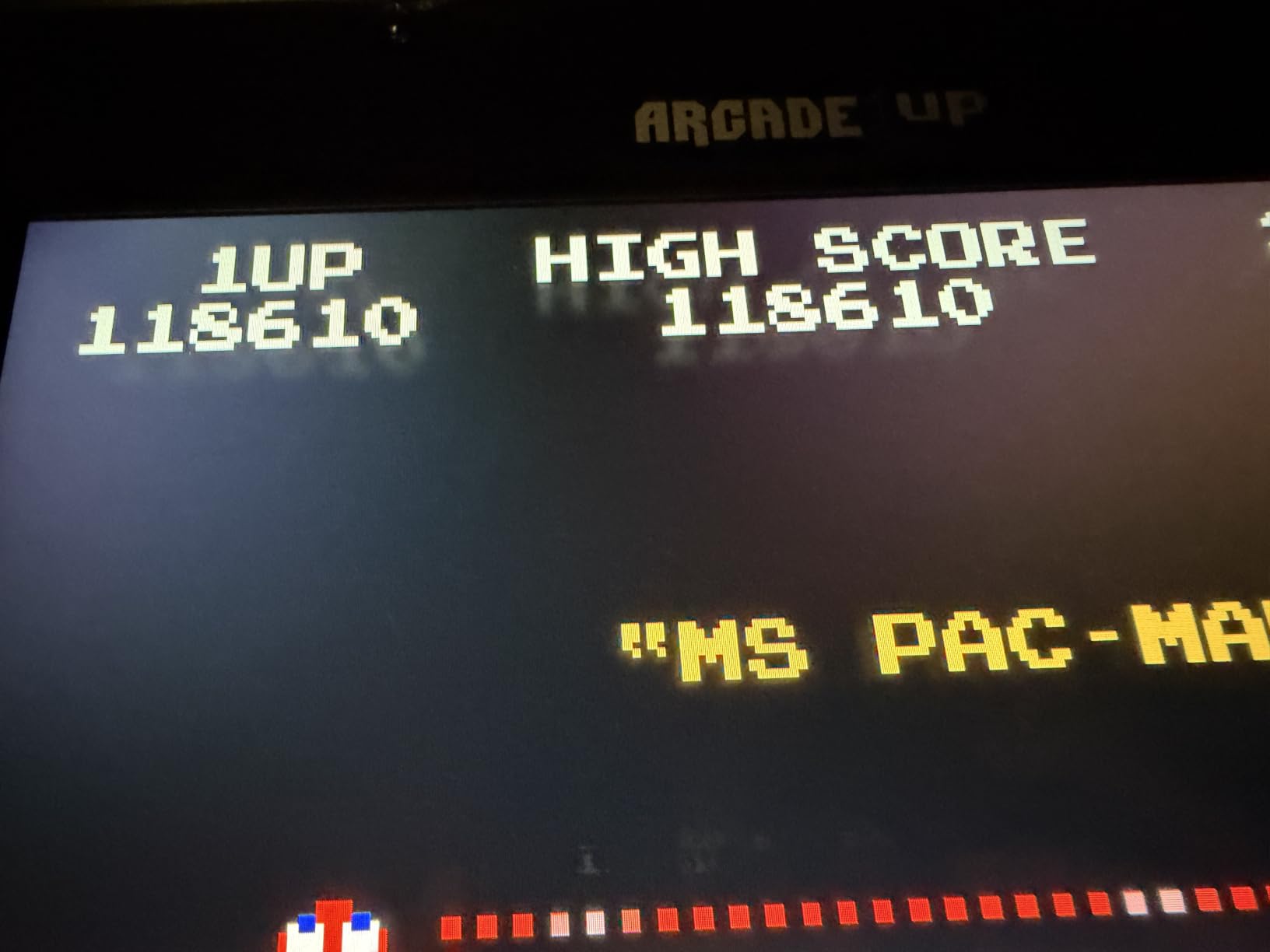 Arcade1Up Ms. Pac-Man Class of '81 Deluxe Arcade Machine Gaming Cabinet with 12 Retro Games, 17