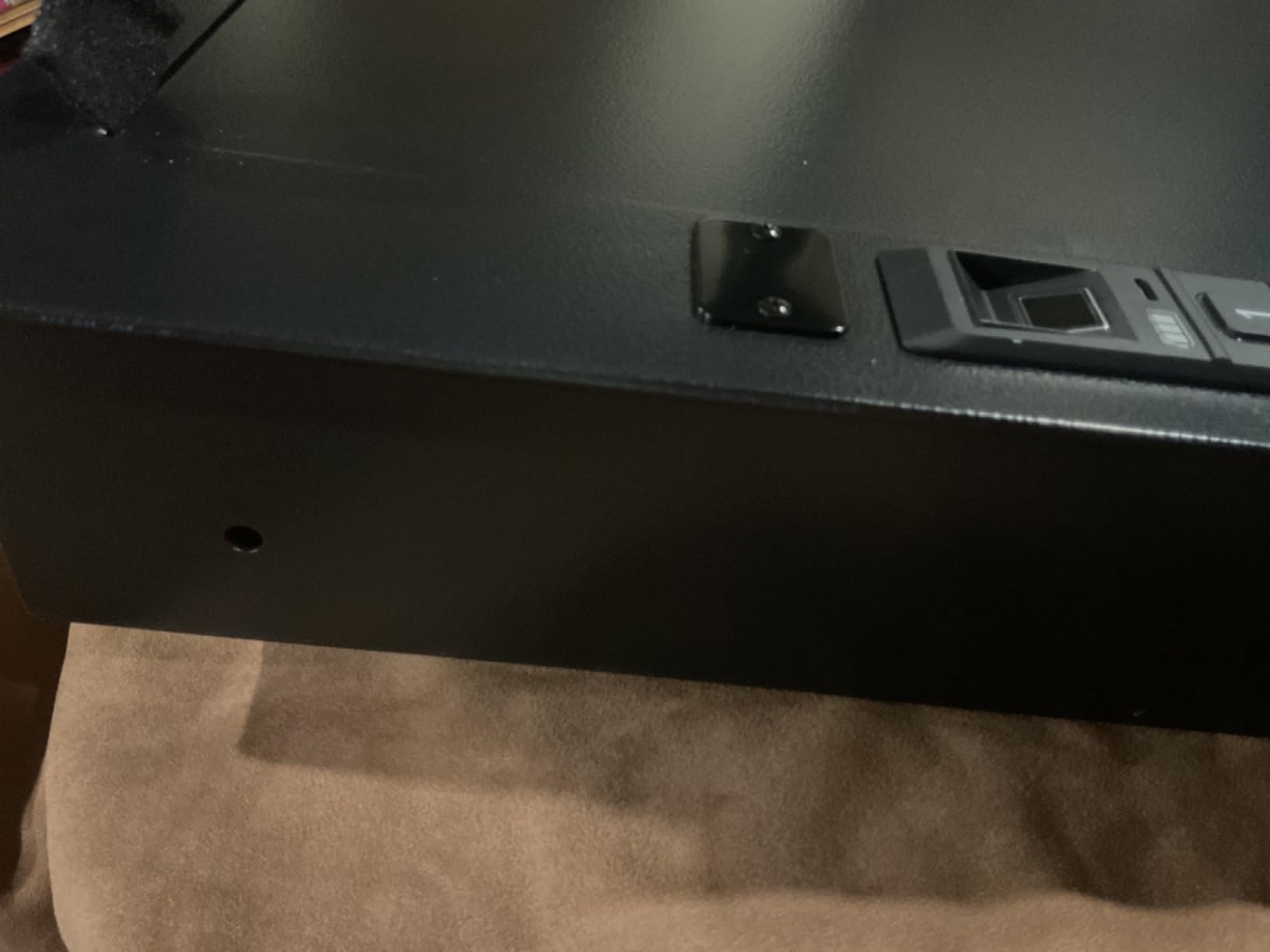 Wall Safe, Hidden Fingerprint Security wall Safe, In Wall Safe Between Studs, Upgraded Biometric/Keypad/Key Access, Secure Handgun, Documents, Jewelry, Valuables (Biometric Fingerprint) customer photo 1