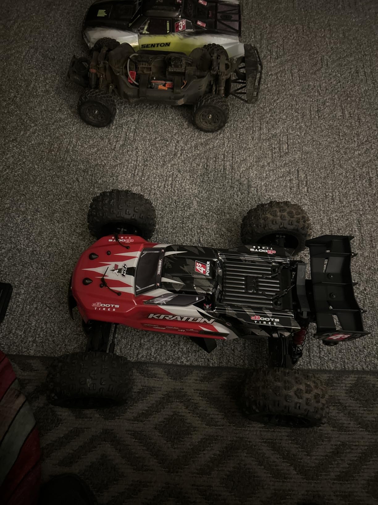 ARRMA RC Truck KRATON 4X4 4S BLX 1/10TH 4WD Speed Monster Truck RTR (Battery and Charger Not Included), Red, ARA4408V2T3 customer photo 1