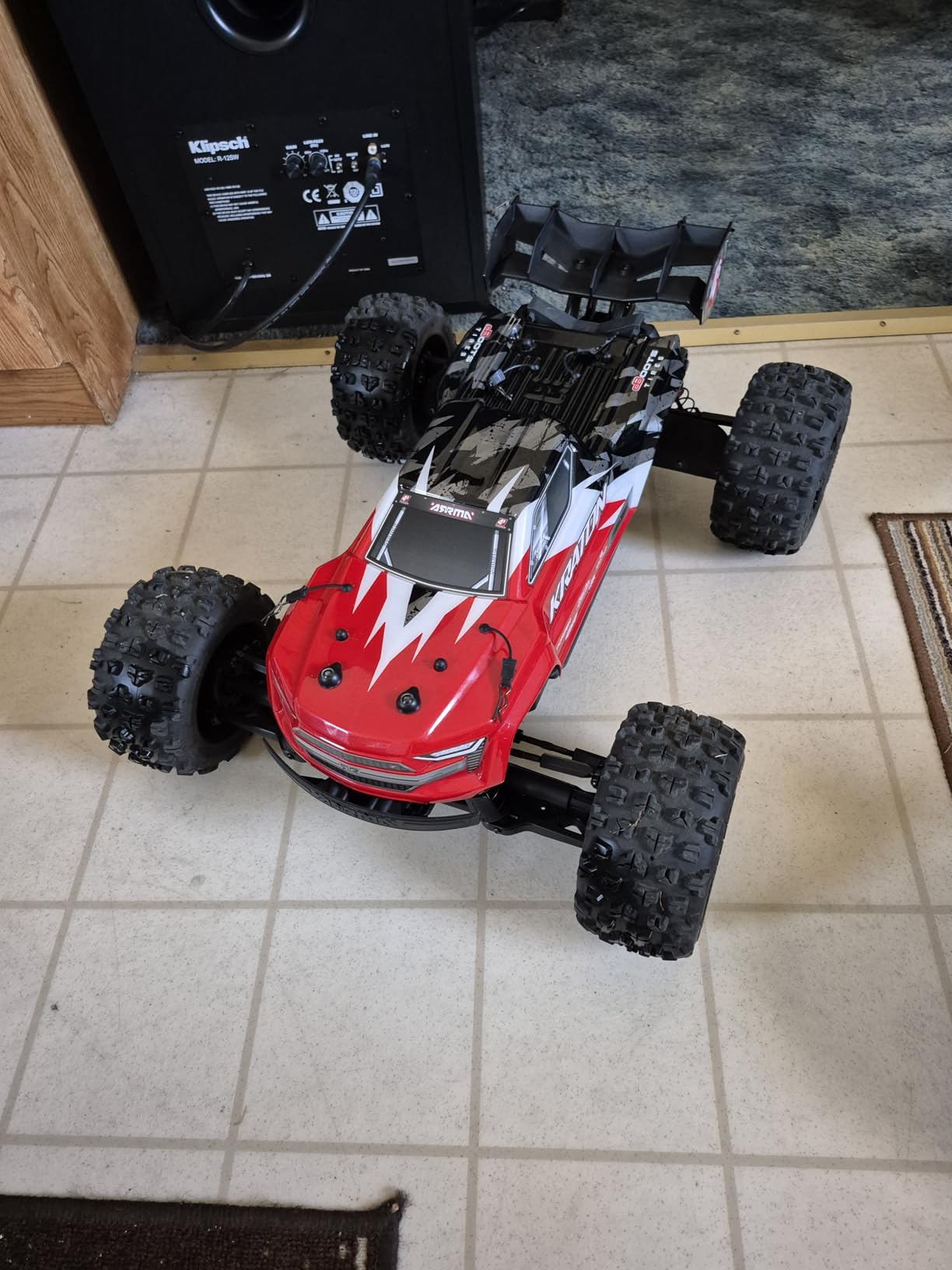 ARRMA RC Truck KRATON 4X4 4S BLX 1/10TH 4WD Speed Monster Truck RTR (Battery and Charger Not Included), Red, ARA4408V2T3 customer photo 2