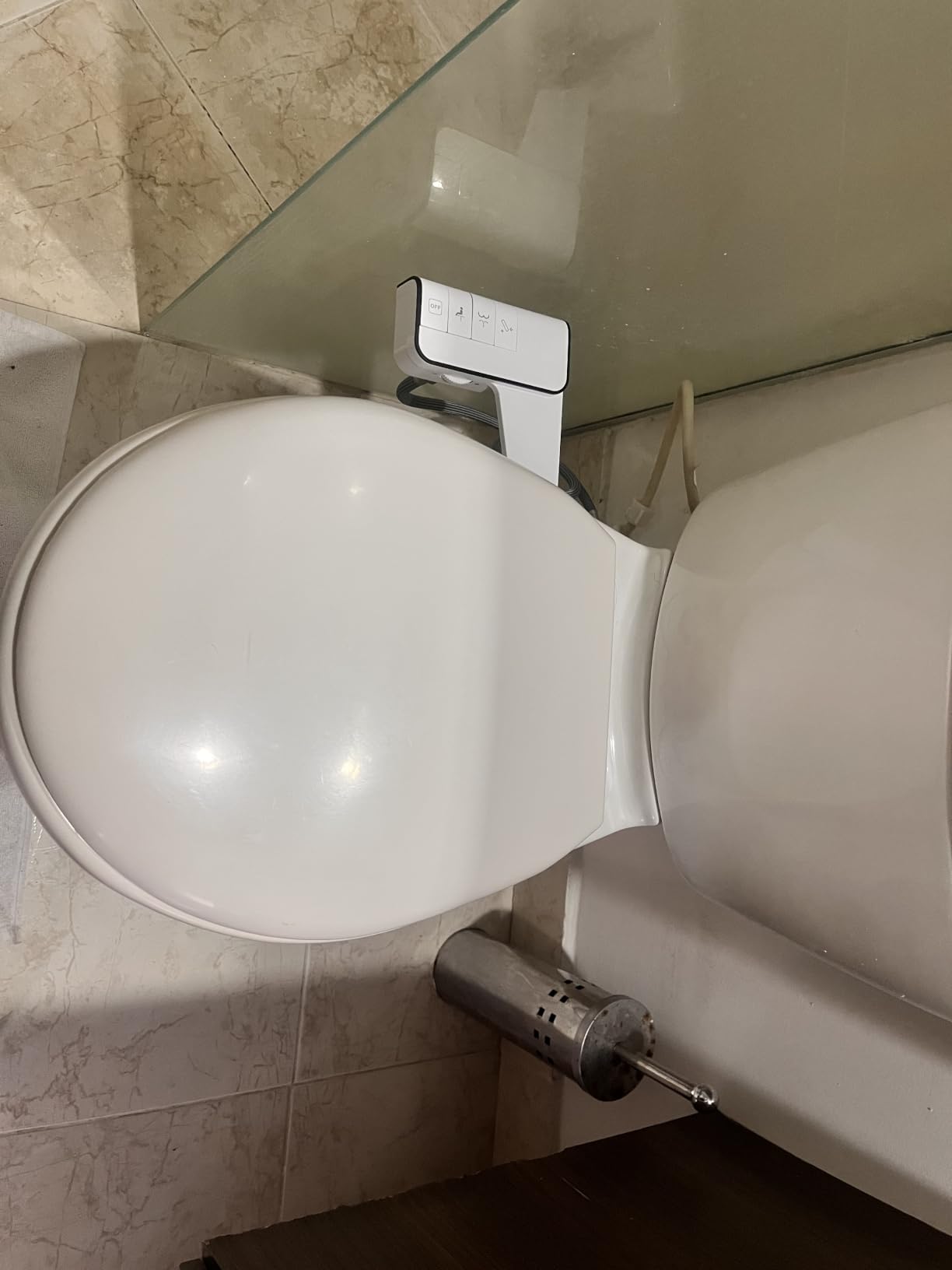 Hibbent Bidet Attachment for Toilet, Non-Electric Dual Nozzle for Frontal & Rear Wash, Adjustable Water Pressure Control, Fresh Water Bidet Toilet Seat, Self Cleaning Water Sprayer, White customer photo 1
