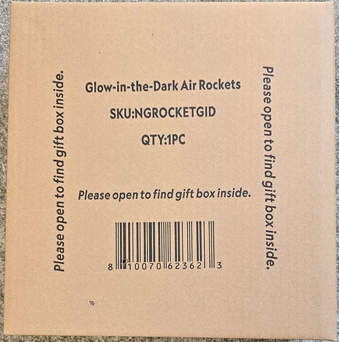 National Geographic Glow in the Dark Air Rocket Launcher Toy for Kids 8-12 | Glow-in-the-Dark Foam Rockets, Launches Up to 100 Feet, Adjustable Base, Outdoor STEM Activity, Backyard Play, Birthday Gift customer photo 1