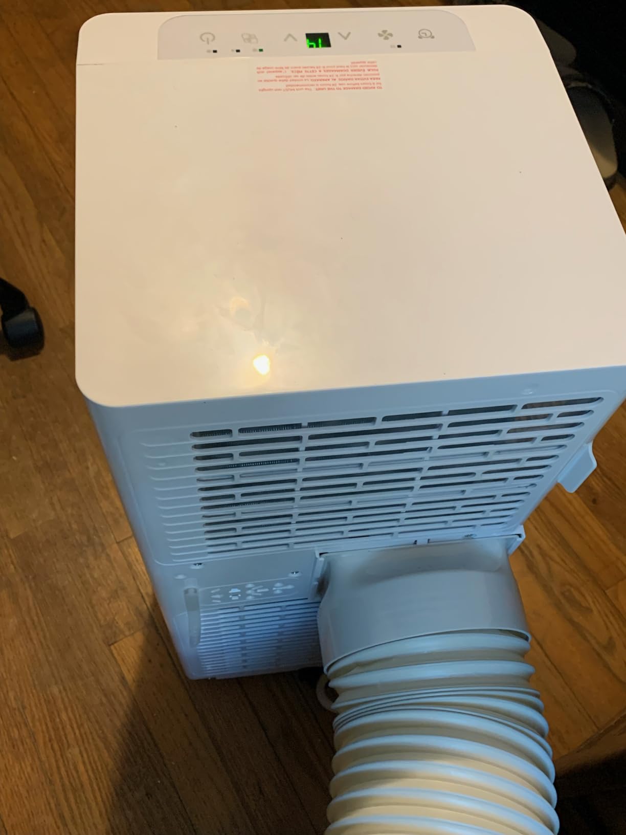 BLACK+DECKER Portable Air Conditioner, 8,500 BTU (5,100 BTU SACC) for Rooms Up To 350 Sq. Ft., Portable AC with Full Function Remote Control & Window Kit, BPACT05SM, White customer photo 1