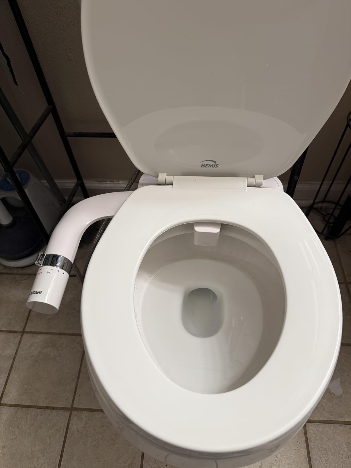 WATERLACE Bidet Attachment for Toilet Seat Sprayer - Non Electric Dual Nozzle with Cold Water - Self Cleaning Toilets Bathroom Spray for Butt Wash - Easy Slim Adjustable Pressure Control Rv Bidets customer photo 2