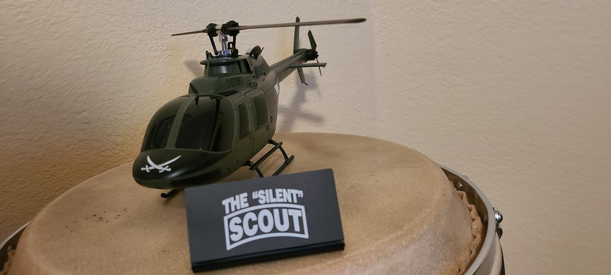 Ultra-high Simulated RC Helicopter - 27:1 Scale Remote Control Helicopter with Auto-Hover for Adults, Beginners, Bell OH-58 customer photo 1