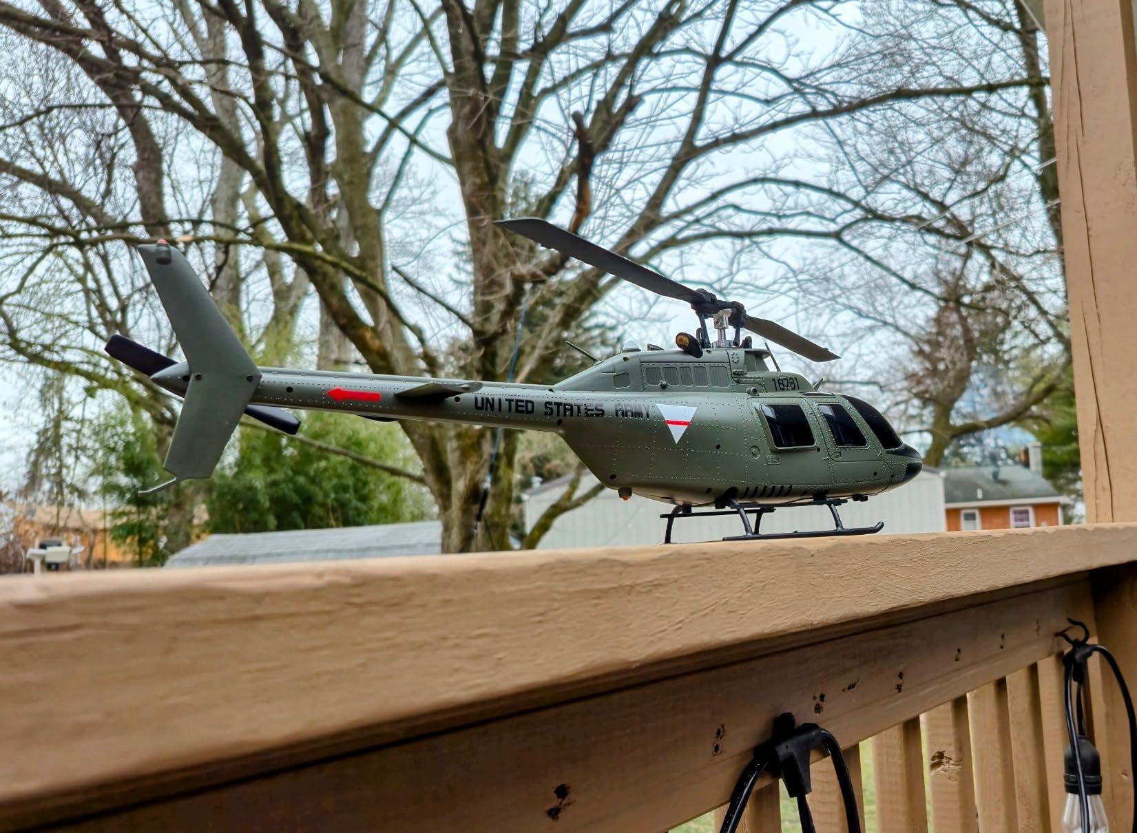 Ultra-high Simulated RC Helicopter - 27:1 Scale Remote Control Helicopter with Auto-Hover for Adults, Beginners, Bell OH-58 customer photo 2