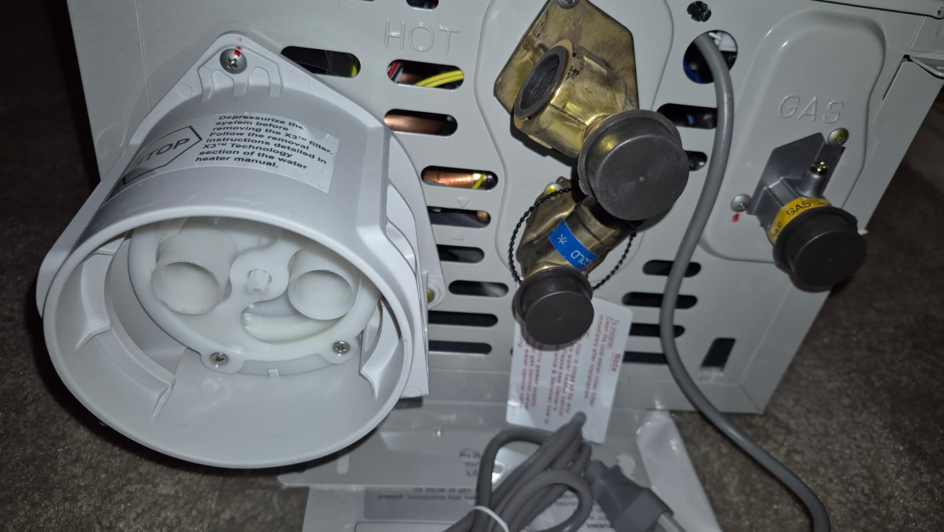 AO Smith Water Heater | 10 GPM, 199K BTU | NG Indoor | ATI-540P-N | Replacement for 3+ Bath Homes | 10 GPM Continuous Flow | 199K BTU Condensing | Integrated Recirc Pump customer photo 2