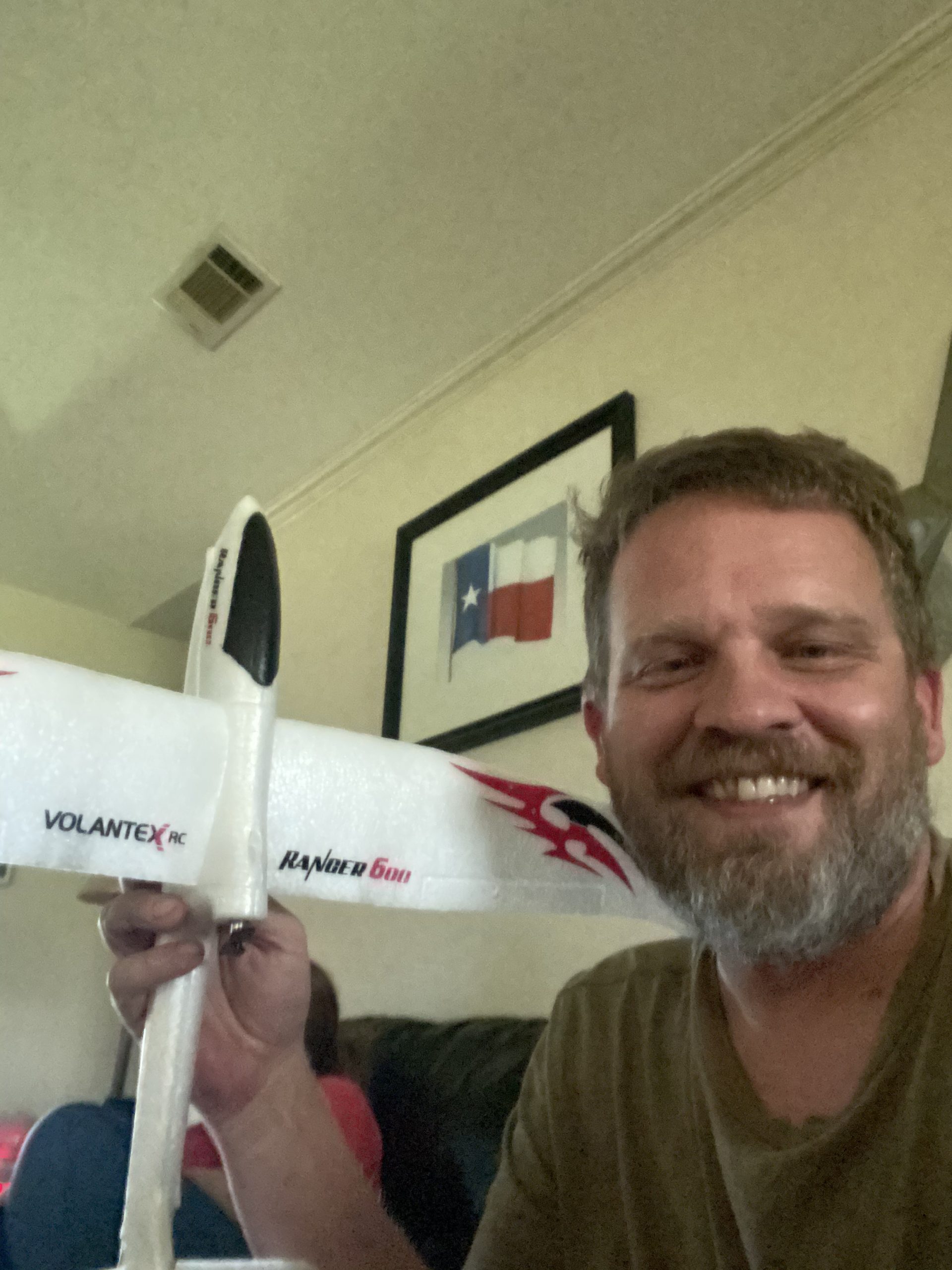 volantexrc RC Plane, 3 Channel Remote Control Plane for Beginners and Adults, F-16 Falcon Fighter RTF, 2.4GHz, 6-Axis Gyro, Foam RC Airplane, Easy to Fly customer photo 1