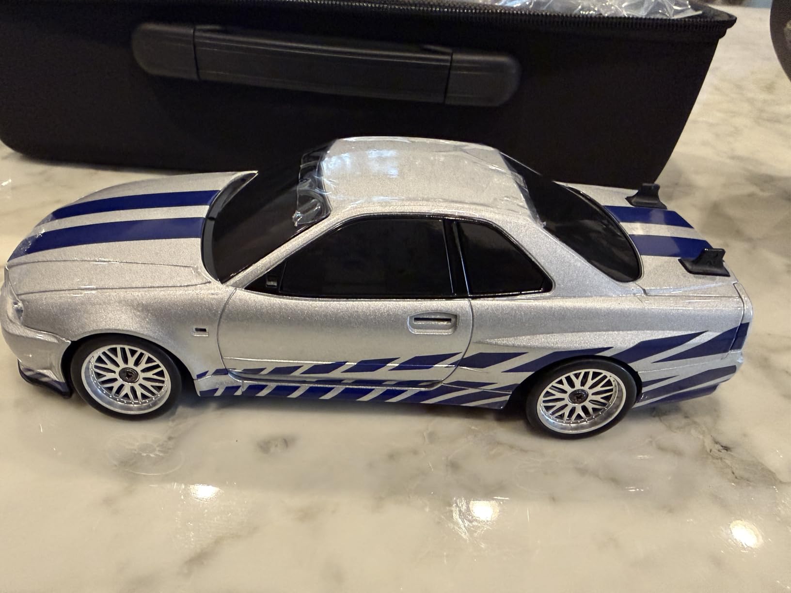 ARRIS LD1899 1:18 GTR R34 RC Drift Car RWD with Gyro RTR | Alloy Body, Gyroscope Stability, JDM Styling, Smooth Drifting customer photo 1
