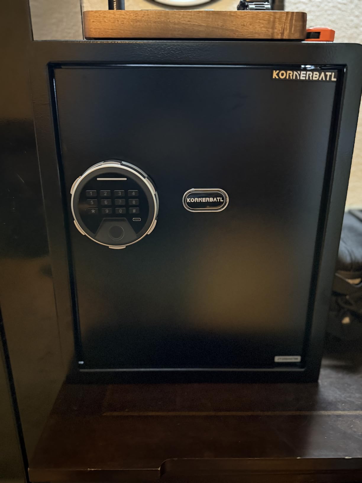 KornerBatl 20 LB Smart Biometric Safe with Fingerprint Lock (9.84