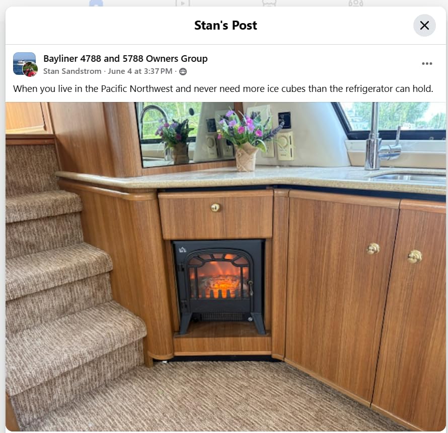 ZAFRO Electric Fireplace Stove, 5100 BTU Quick Heating Electric Fireplace Heater with Adjustable Flame Brightness, 1000W/1500W Thermostat, for Living Room, Bedroom customer photo 1