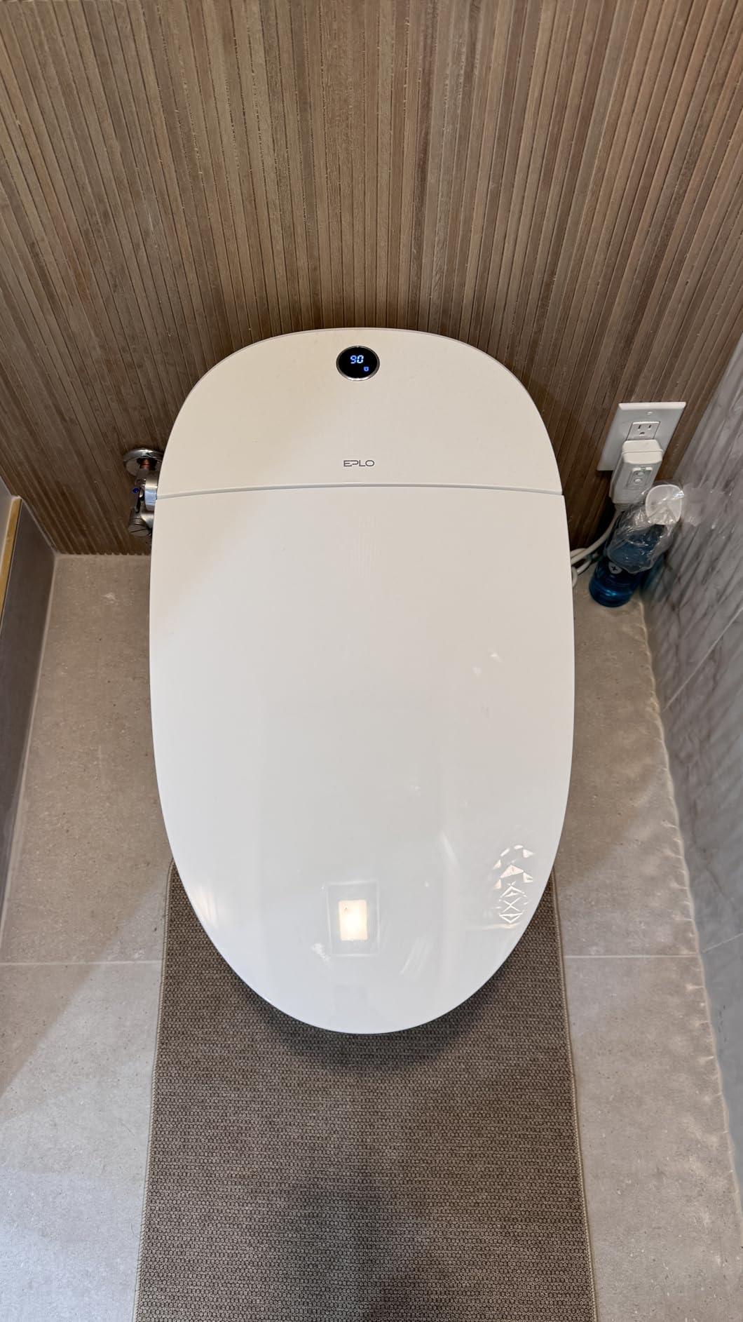EPLO One Piece Smart Toilet Bidet, Tank & Pump, Foam Shield, Auto Flush E18 | Foot-sensor Flush, Blackout Flush, Elongated Heated Seat, Warm Water Wash, Air Dryer, Modern Japanese Toilet for Bathroom customer photo 1