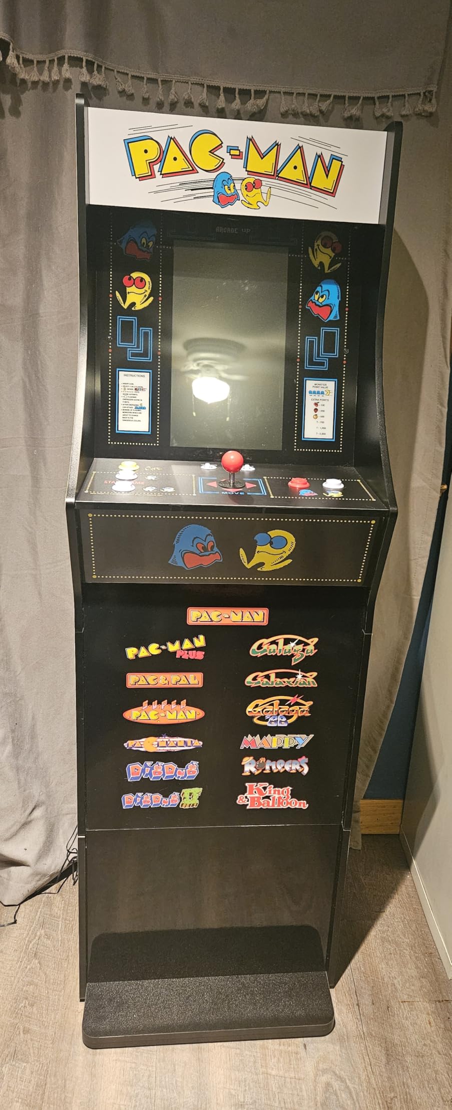 Arcade1Up PAC-Man Classic SE Arcade Machine, 15.6-Inch IPS Screen | Yellow 1-Player Cabinet with Plug & Play Retro Arcade Gameplay customer photo 1