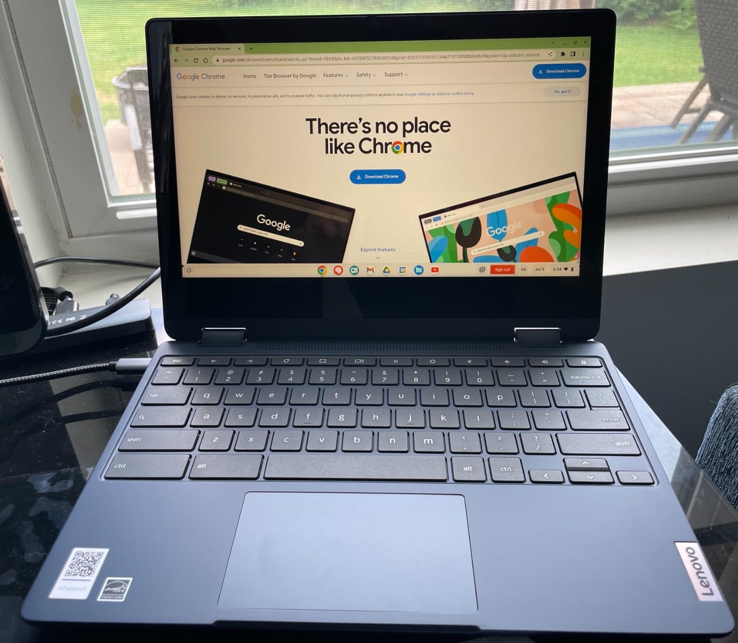 Lenovo IdeaPad Flex 5i Chromebook Plus 14-inch 2-in-1 Laptop, Intel i3, 8GB RAM, 384GB Storage, FHD+ Touchscreen, Backlit Keyboard, Lightweight, Chrome OS customer photo 1