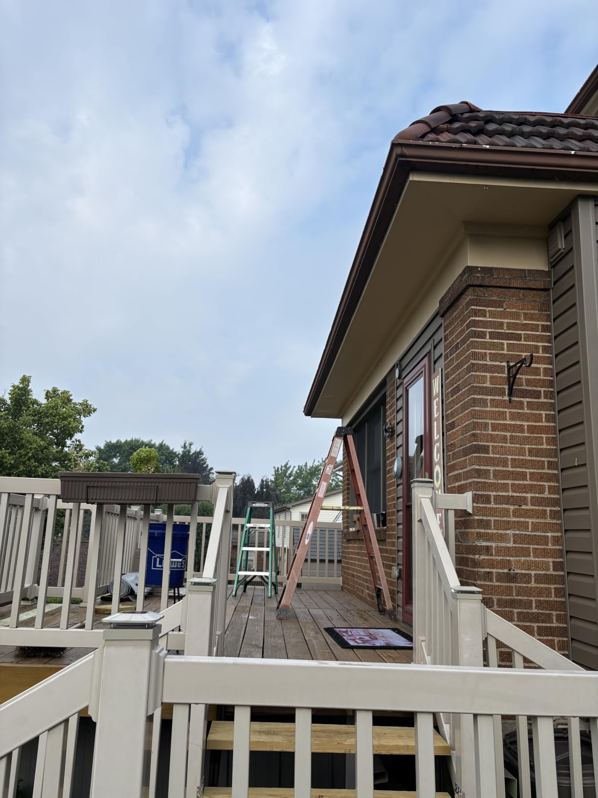 10' x 20' Lean to Gazebo Pergola, Hardtop Gazebo Metal Large Galvanized Steel Wall Mounted Pergolas on Clearance with Polycarbonate Roof, Awnings, Patio Canopy for Backyard, Deck, Porch customer photo 2