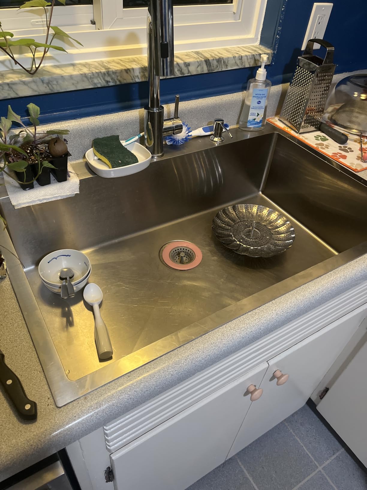 33 Inch Double Bowl Divided 50/50 Farmhouse Sink, 33x21 Stainless Steel Undermount Apron Front Farm Kitchen Sink customer photo 1