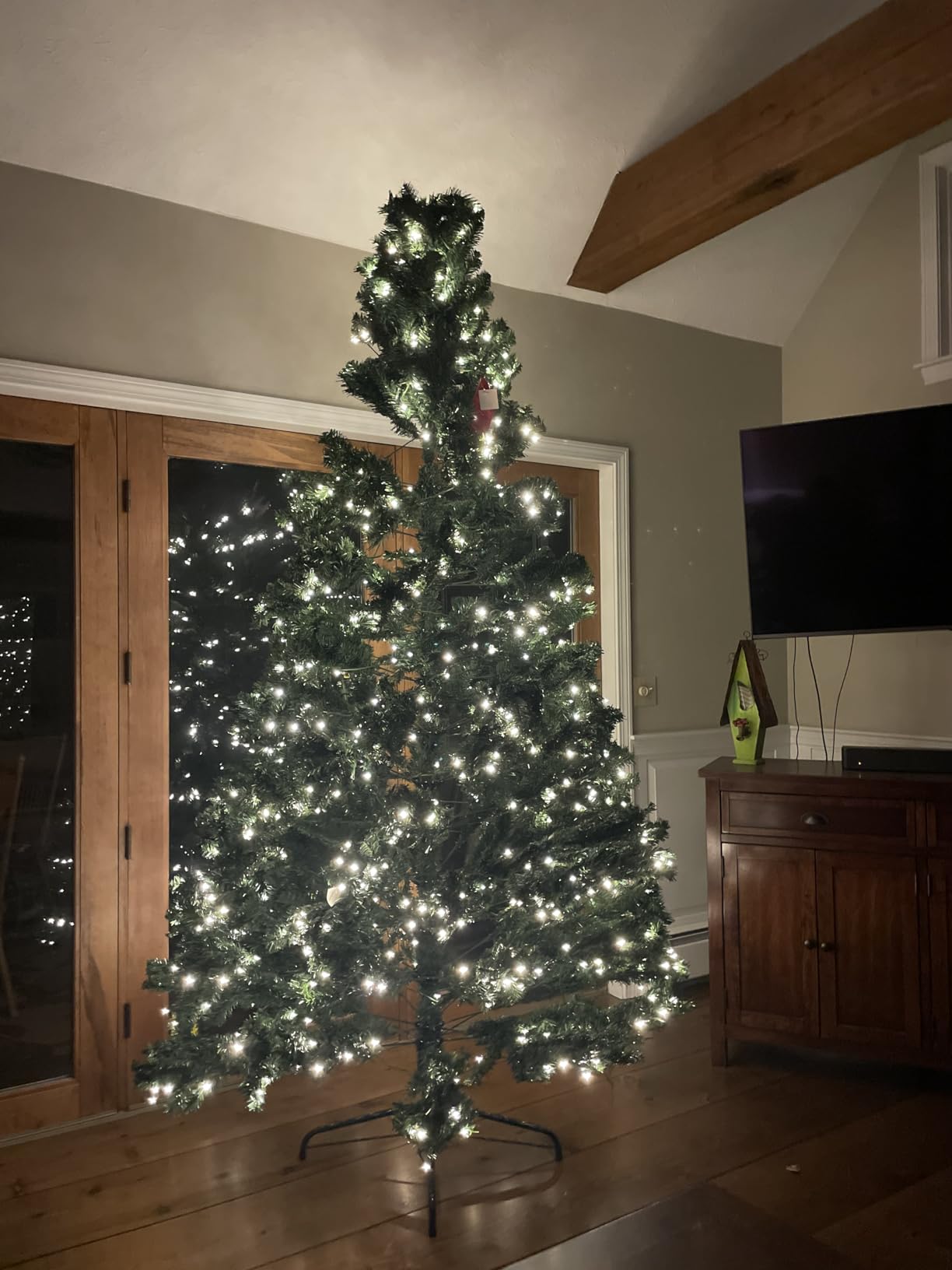 Best Choice Products Artificial Christmas Tree, 15ft Premium Pre-Lit Realistic Spruce Holiday Decor w/Dense Branches, Metal Base - Green Spruce customer photo 1