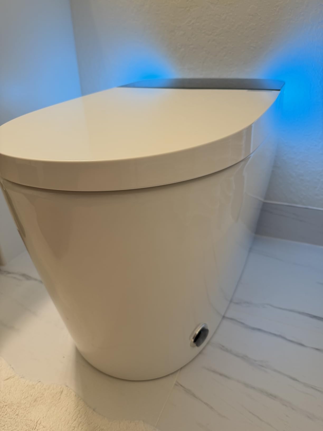 TOTTE Smart Toilet with Bidet, Auto Open/Close Lid, Bidet Toilet with Powerful Flush, Instant Warm Water, Elongated Smart Toilet with Heated Seat, Dryer, Modern Bathroom Toilets with Deodorization customer photo 2