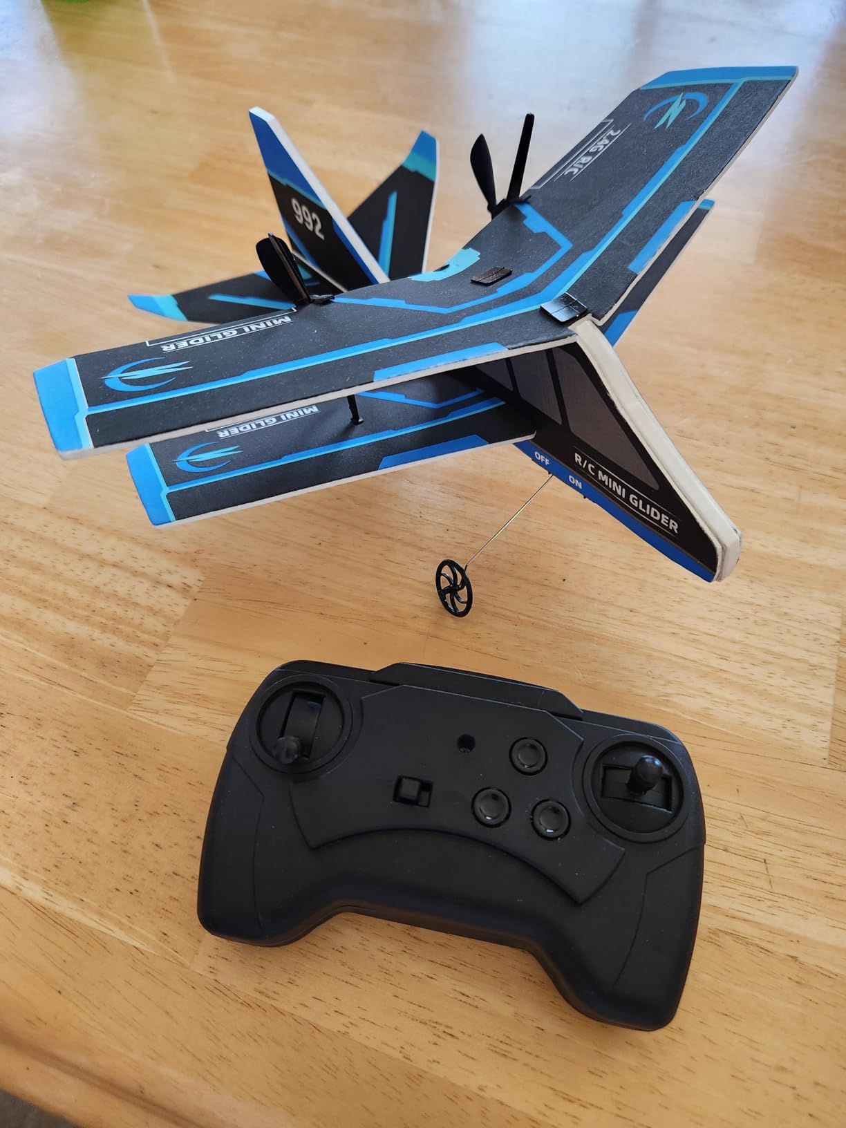 Rc Plane, Remote Control Airplane for Boys Kids 8-12 Adults Toy Flying Airplane Skyriders Rc Jet Easy to Fly Outdoor Glider for Kids and Beginners customer photo 1