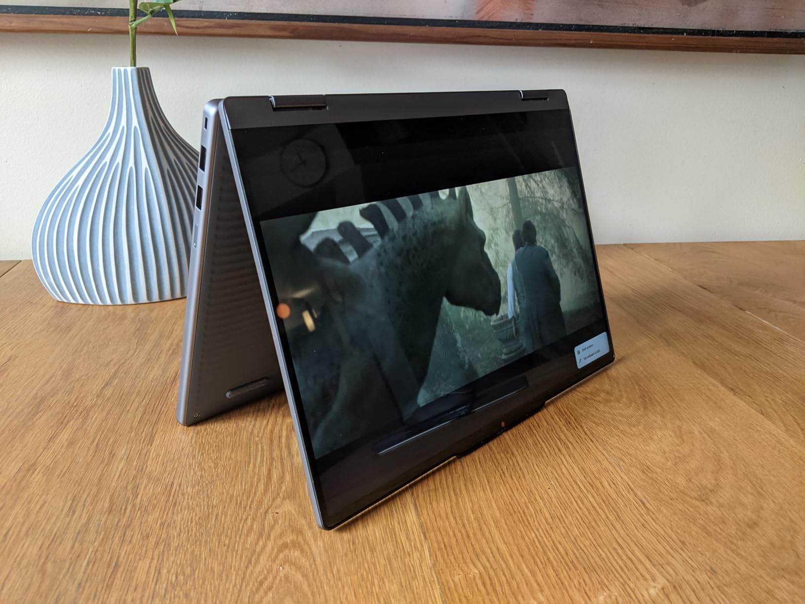Lenovo Chromebook 2-in-1 - Lightweight Laptop - Google Gemini - Intel N150 CPU - 14-inch WUXGA IPS Touchscreen Display - 4GB RAM - 128GB UFS Storage - Integrated Intel Graphics - Luna Grey customer photo 2