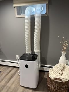 14000BTU Portable Air Conditioners Inverter Technology, Dual Hose Fast Cooling Portable AC Unit for Large Room up to 700 sq.ft, w/t Dehumidifier & Fan, (42dB) Quiet Sleep Mode, Remote Control customer photo 1