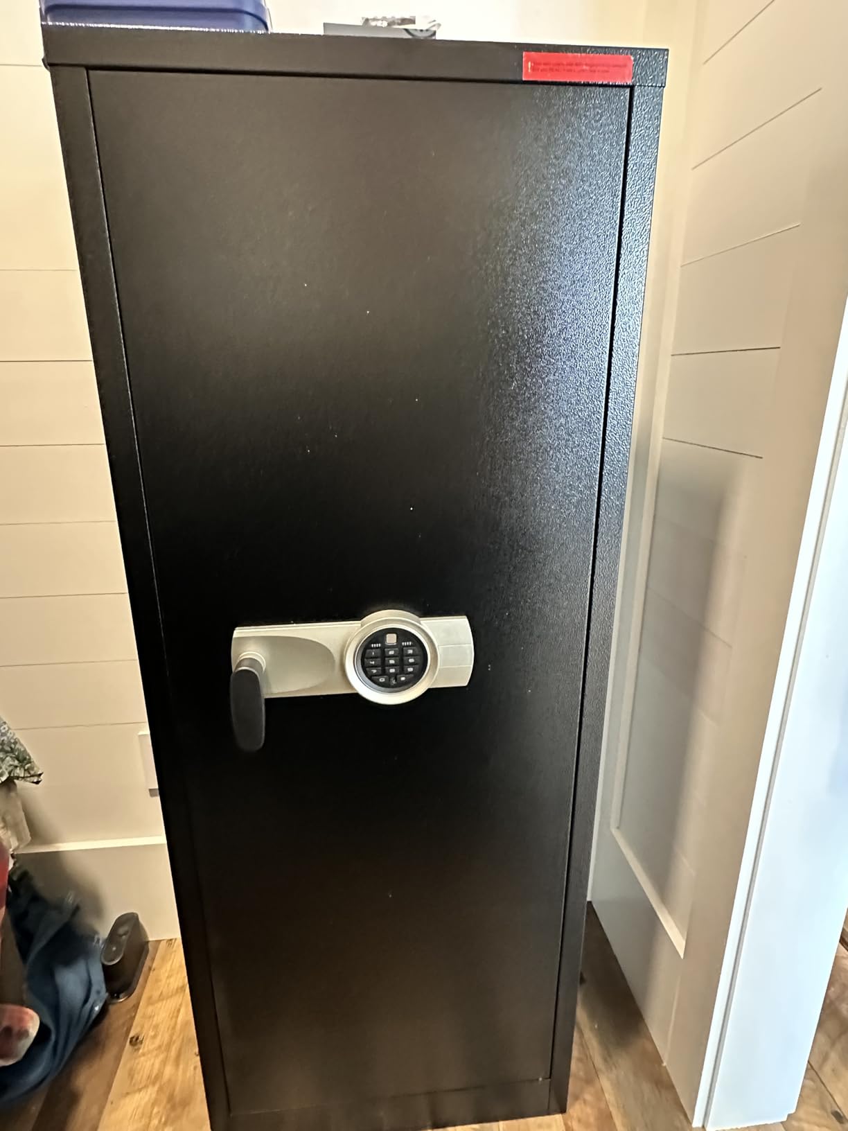 Biometric 10-15 Long Gun Safe, Quick Access Gun Safe for Rifles and Pistols with Handle, Gun Cabinet with LED Light and Internal Cabinet, Easy Assembly Gun Locker customer photo 1