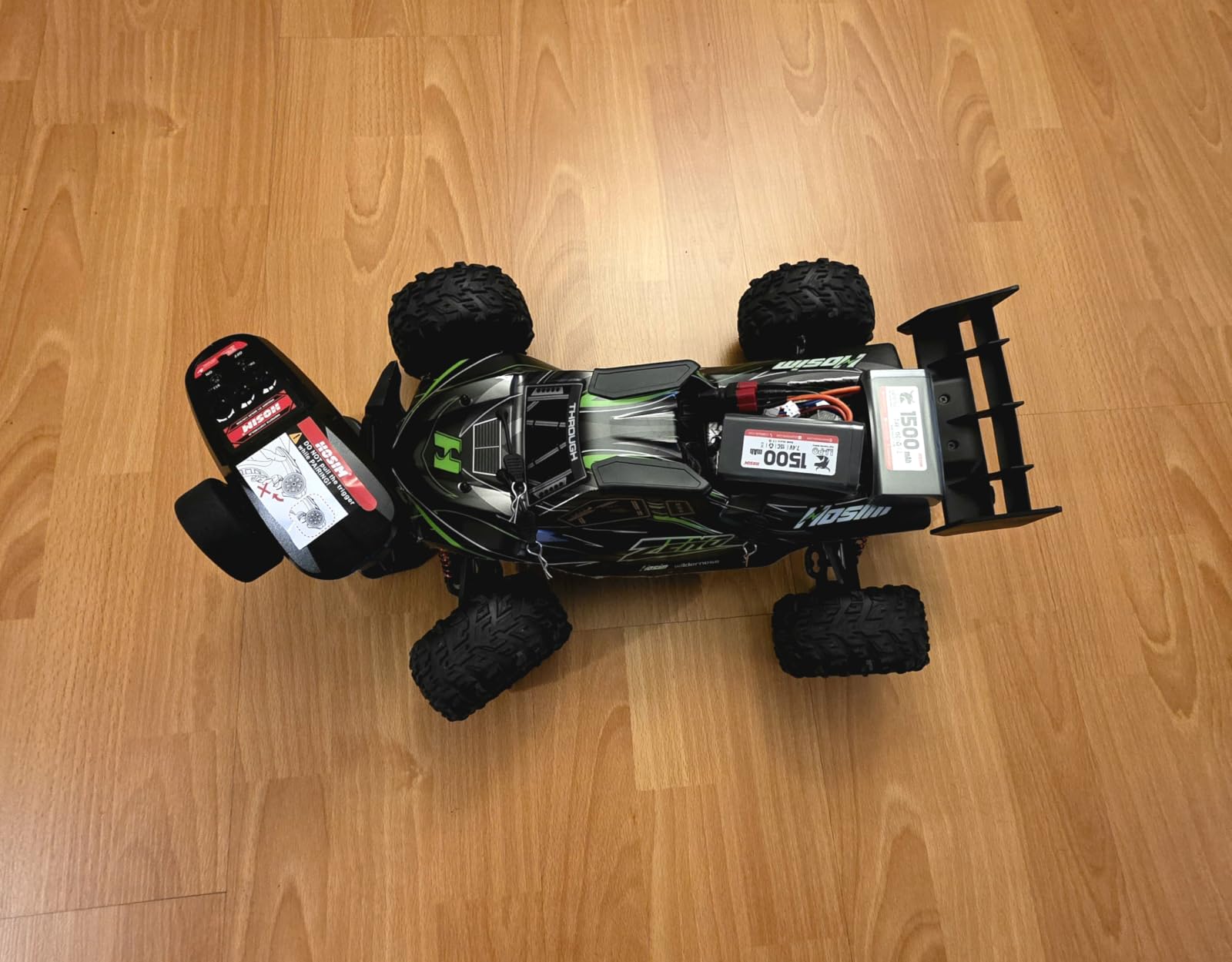 Hosim 1/10 Brushless RC Cars for Adults & Boys 60+ KPH, Fast RC Truck | 4x4 Off-Road All-Terrain Big Remote Control Car, Oil-filled Shock & Metal Drivetrain, Hobby RC Cars Toy Gift customer photo 1