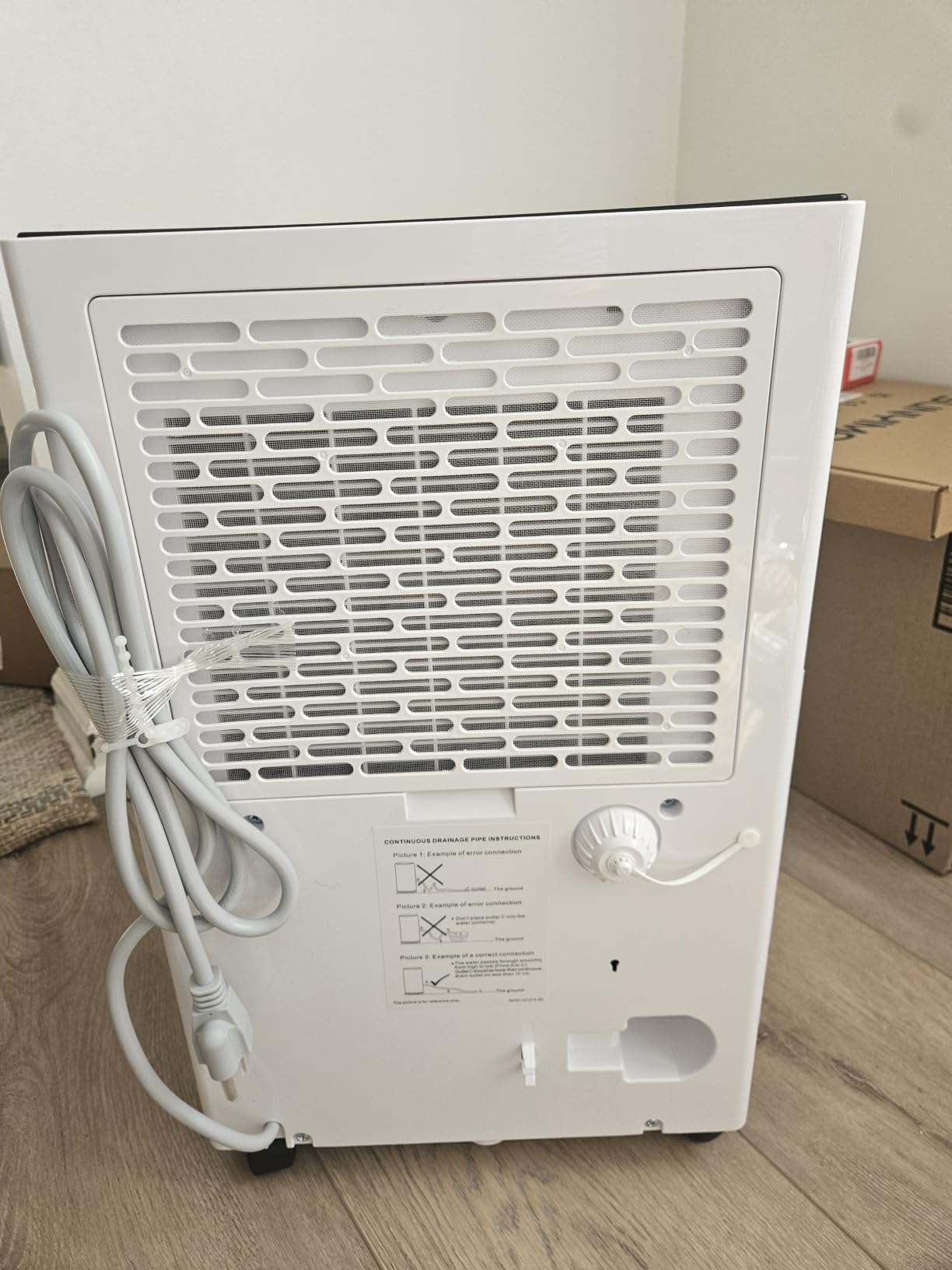 4500 Sq.Ft Energy Star Dehumidifier for Basement with Drain Hose, 52 Pints Dehumidifiers for Home, Large Room, RV, Three Modes, Intelligent Humidistat, Quiet Smart Compressor, Auto Defrost customer photo 2