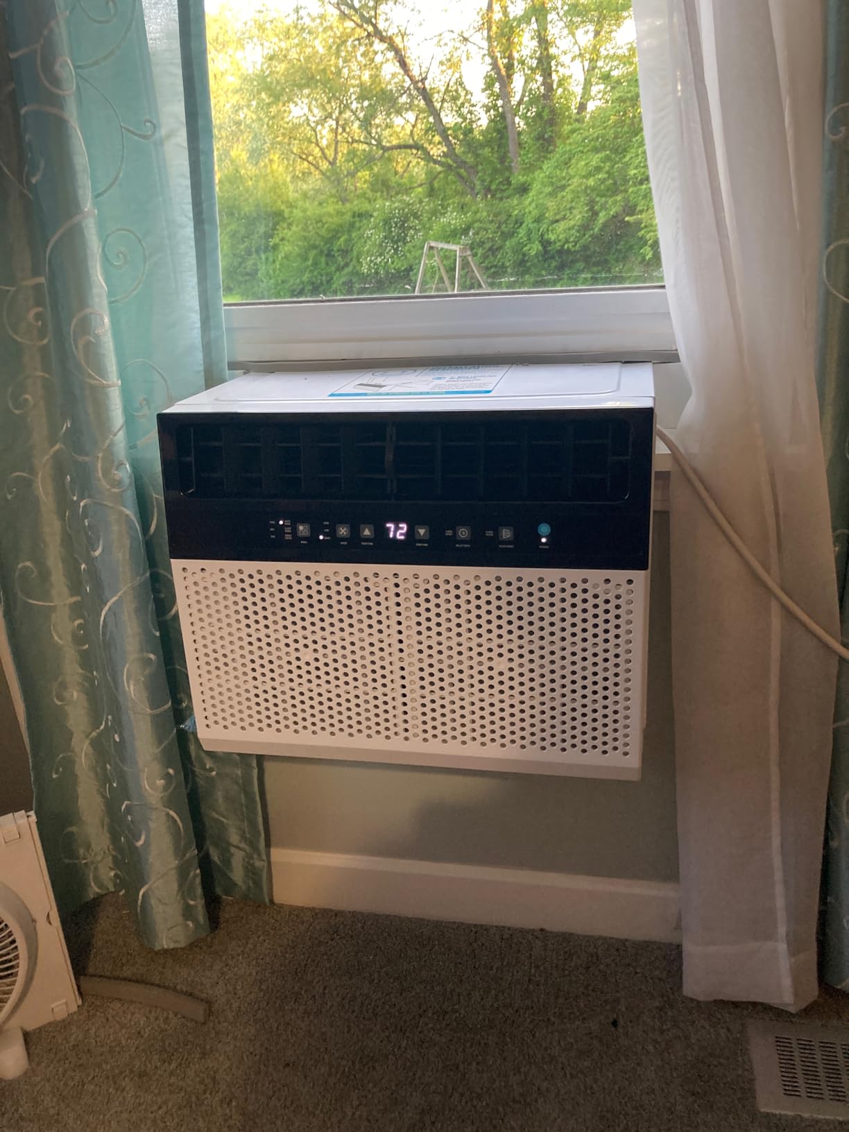 Antarctic Star 10,000 BTU U-Shaped Window AC, Cools up to 450 Sq.Ft., 6 Modes & 24H Timer, Ultra Quiet, Full Window View, Energy Saving, Easy to Install, White customer photo 1