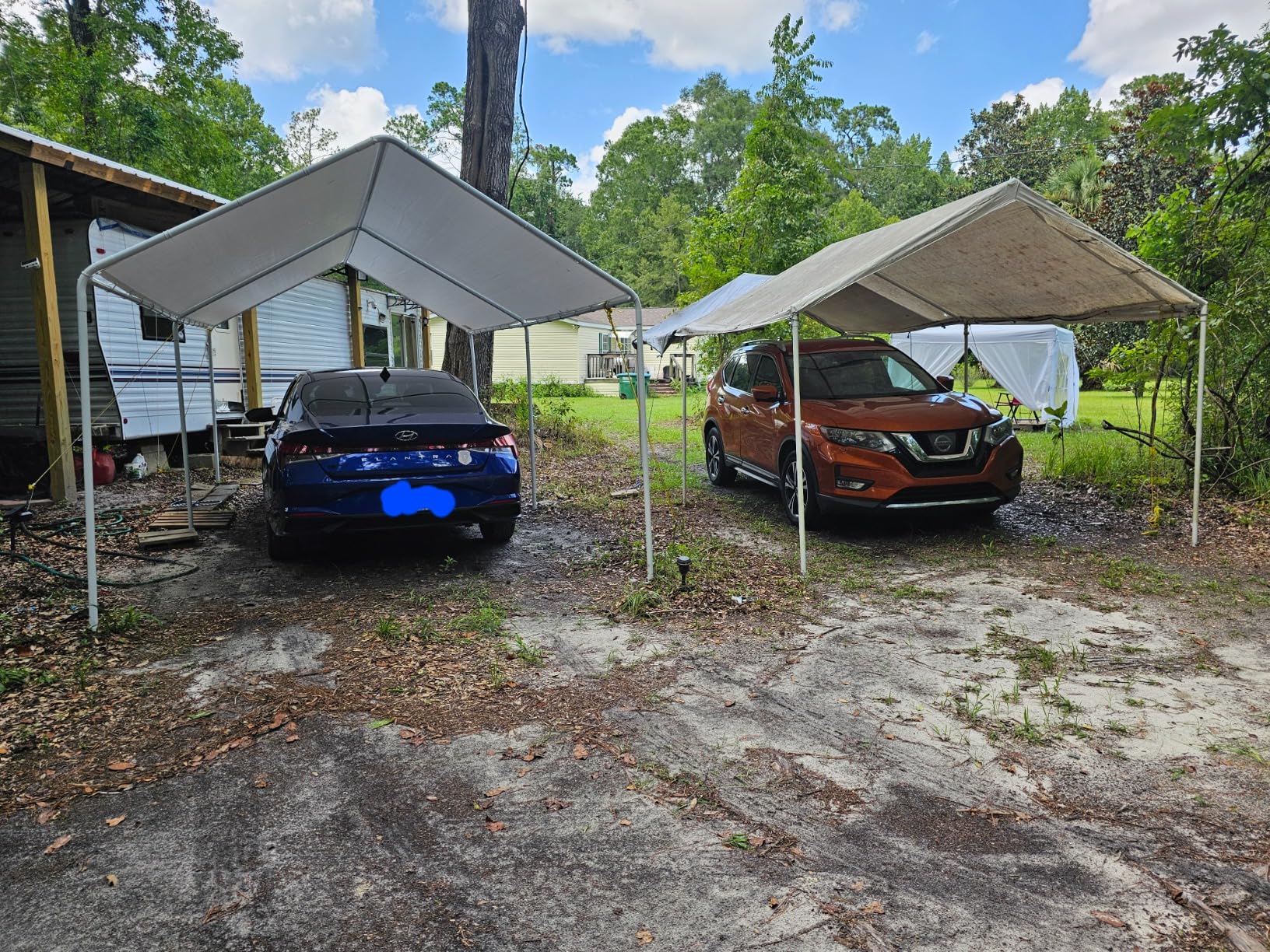Quictent 14x35x15 FT RV Metal Carport, Heavy Duty Reinforced Steel Shelter with Side Panel, Extra Tall Outdoor Garage Canopy for RV, Boat, Truck and Farm Equipment customer photo 2
