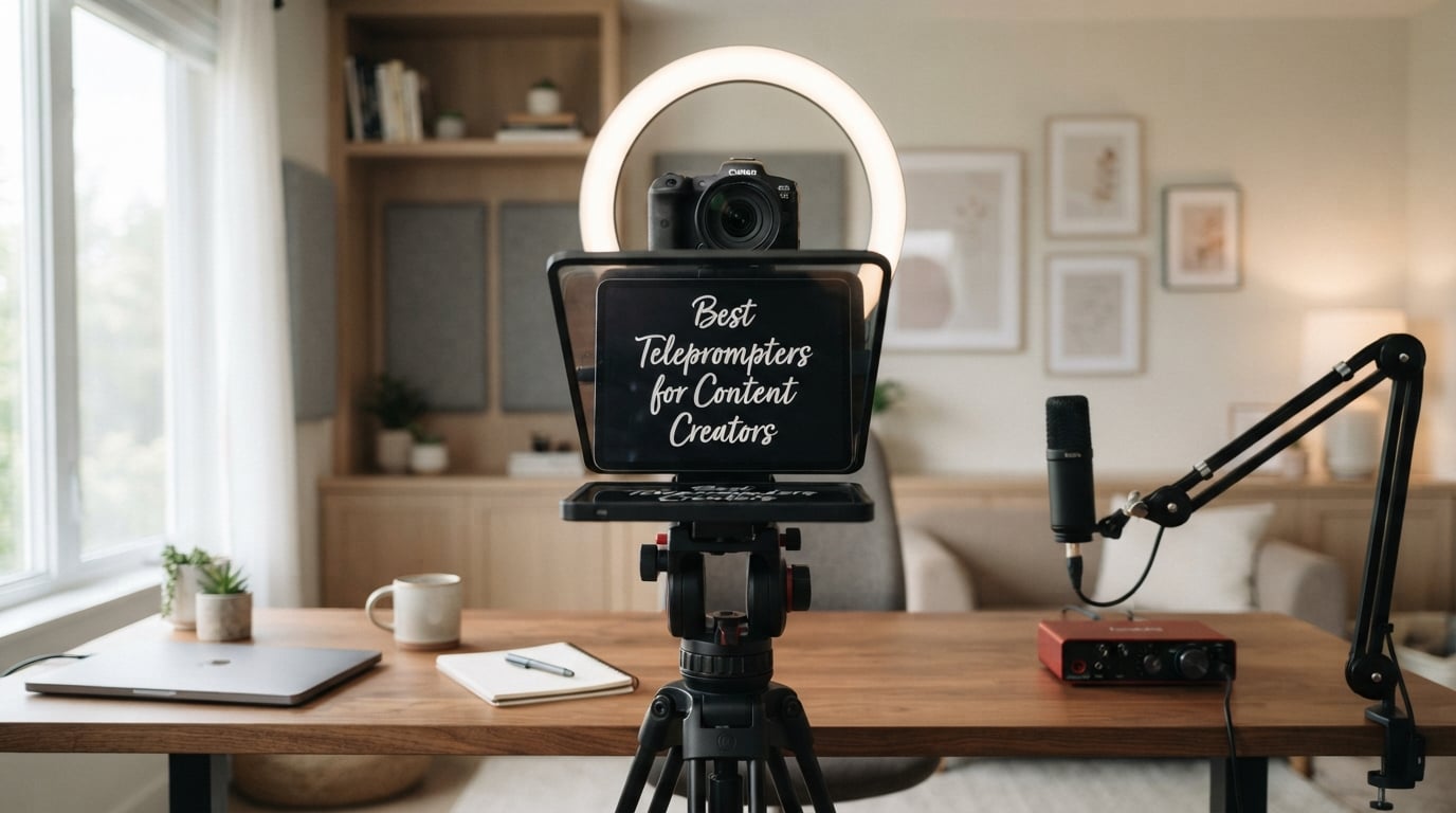 Best Teleprompters for Content Creators