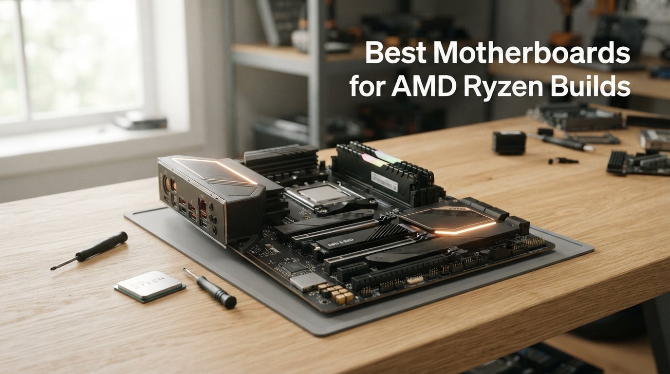 Best Motherboards for AMD Ryzen Builds